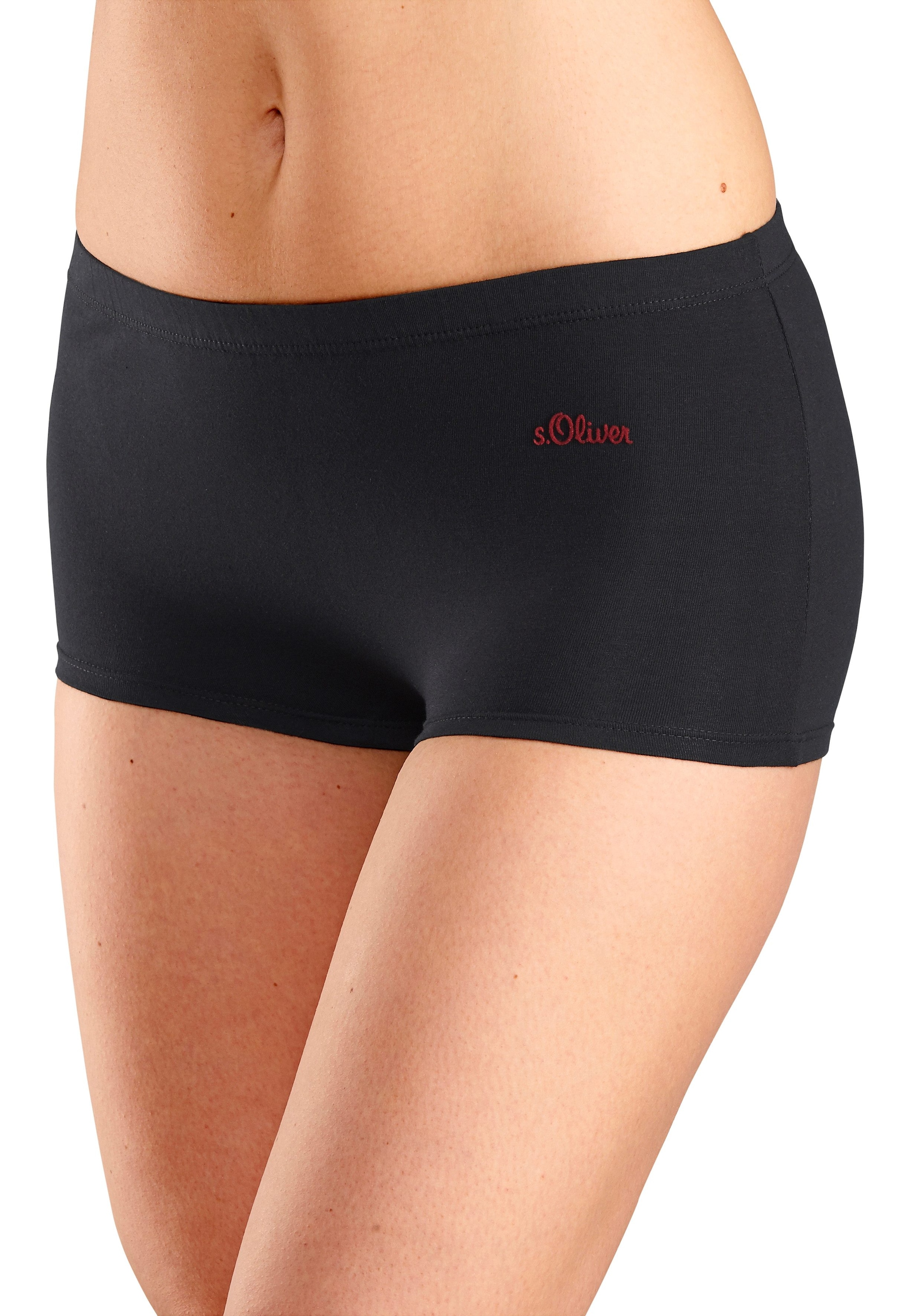 s.Oliver Panty, (3er-Pack), aus elastischer Baumwoll-Qualität