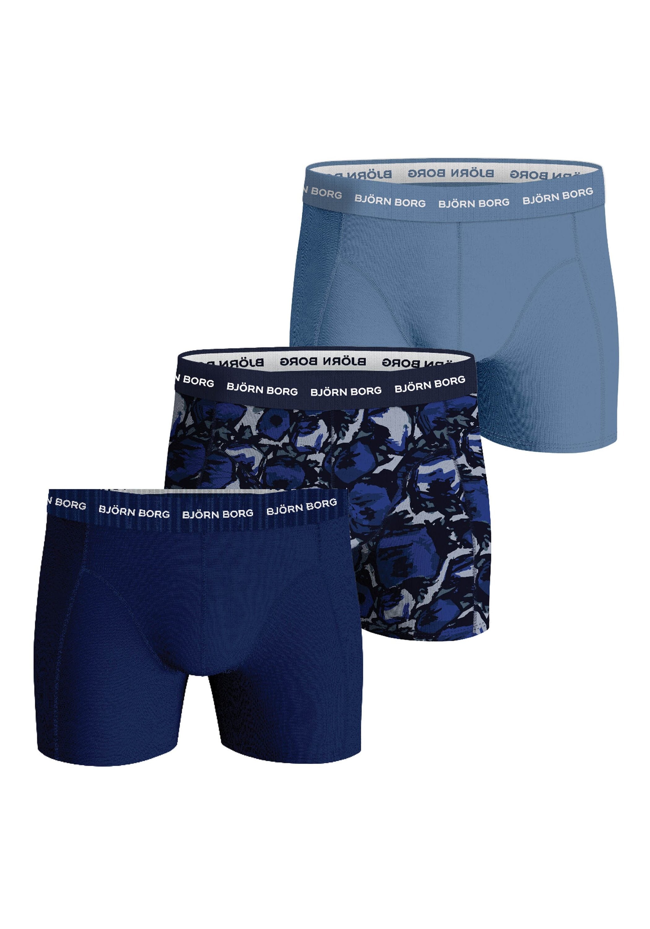 Björn Borg Boxershorts "Boxershort Cotton Stretch Boxer 3P 3er Pack" günstig online kaufen