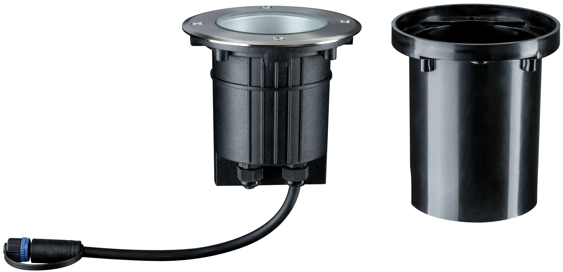 Paulmann LED Einbauleuchte »Plug & Shine«, 1 flammig, IP67 3000K 24Vschwenkbar