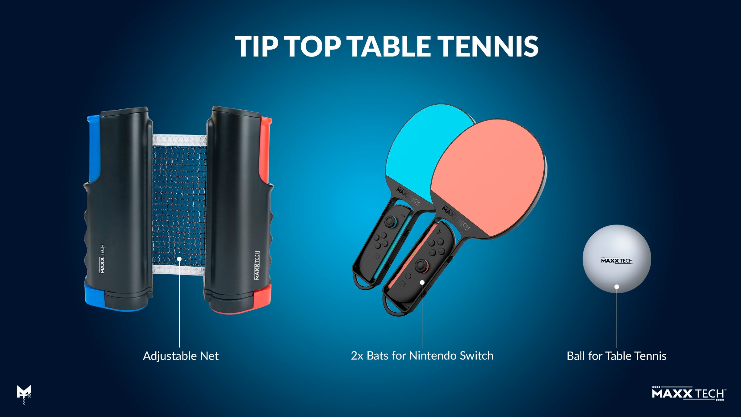 NBG Spielesoftware »Maxx Tech Tip Top Table Tennis« Nintendo Switch 2