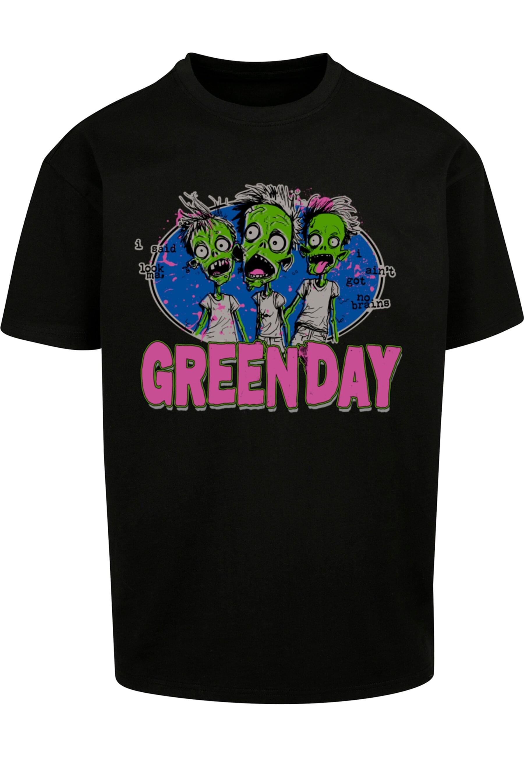 Merchcode T-Shirt "Merchcode Green Day Zombie Oversized Tee" 1 Stk. günstig online kaufen