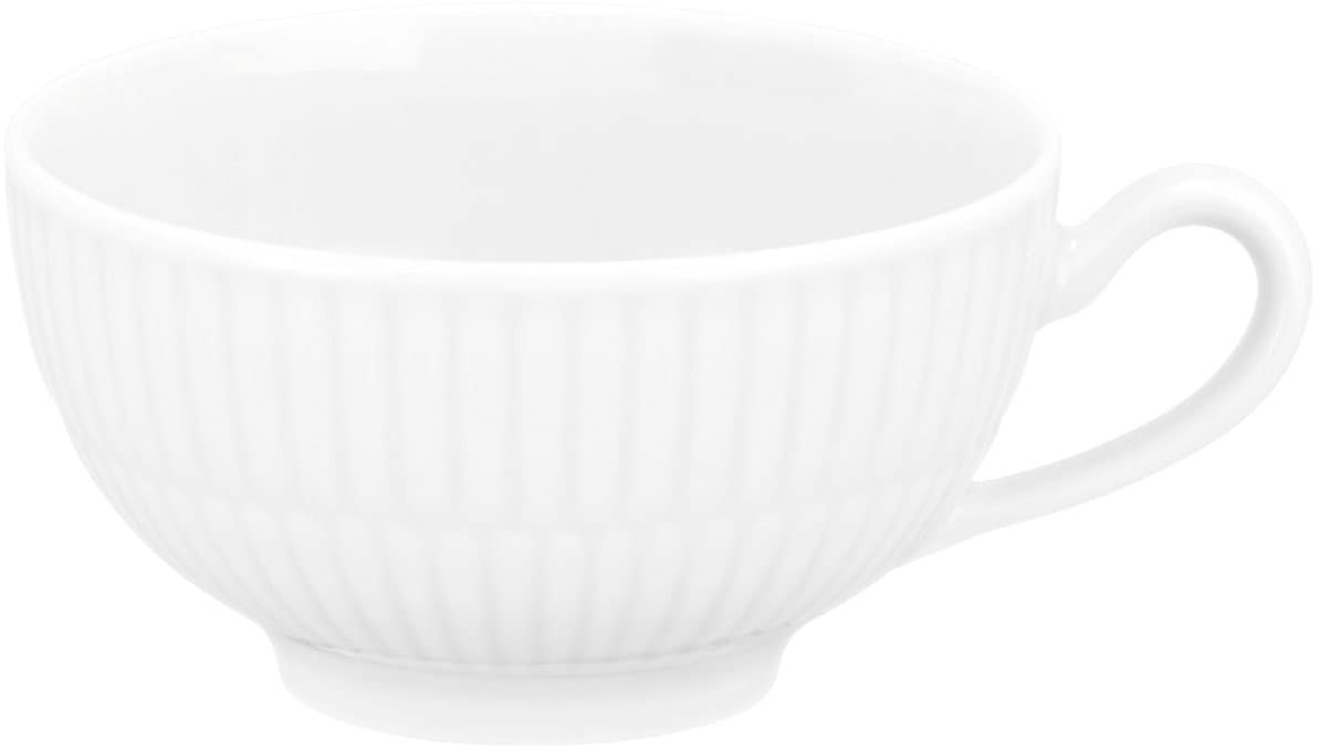 Seltmann Weiden 1100000002199 "Amina" Teetasse aus Porzellan mit Relief