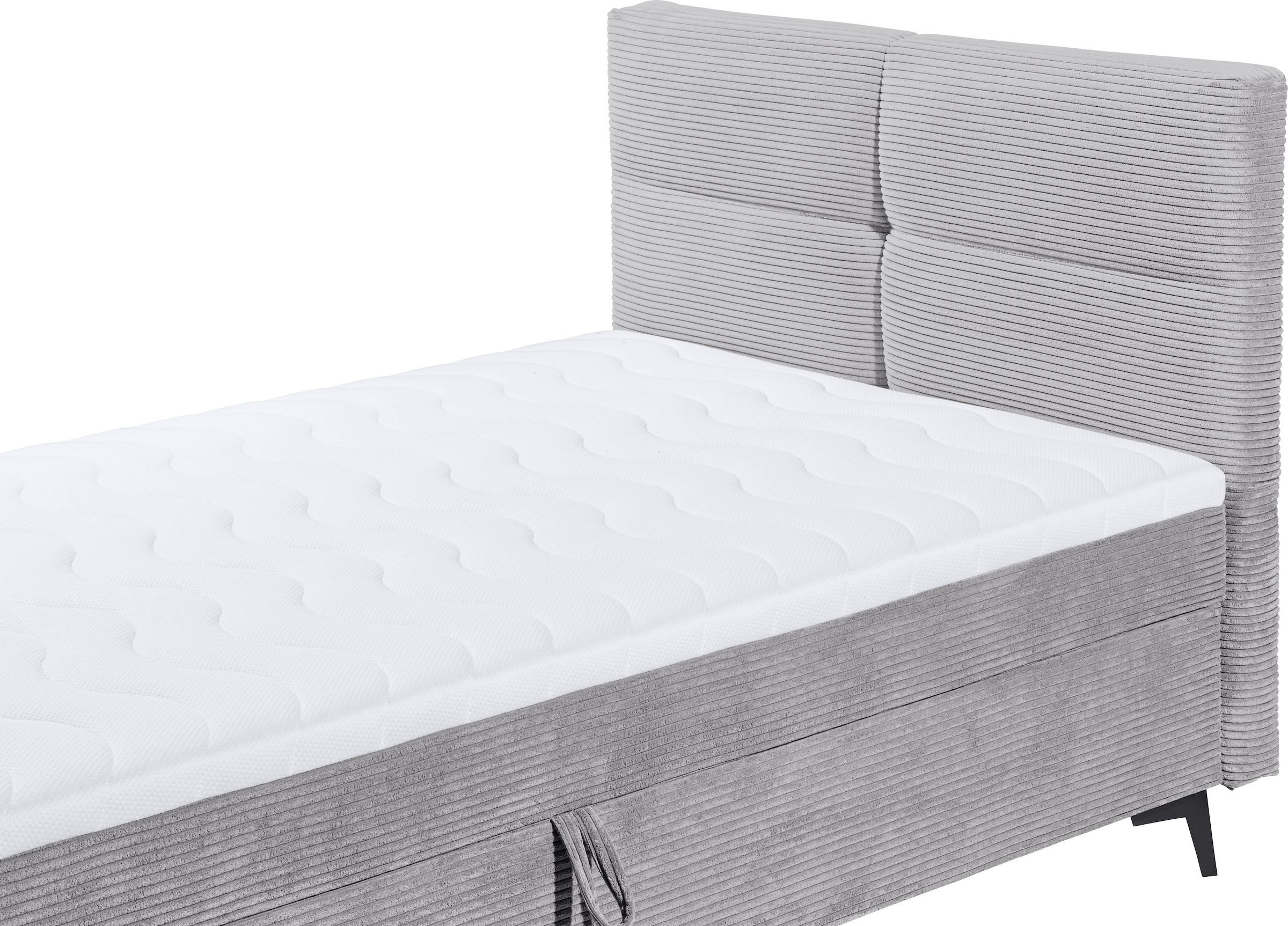 ED EXCITING DESIGN Boxbett »Andon«, mit Bettkasten, integrierter Topper, universell aufbaubar