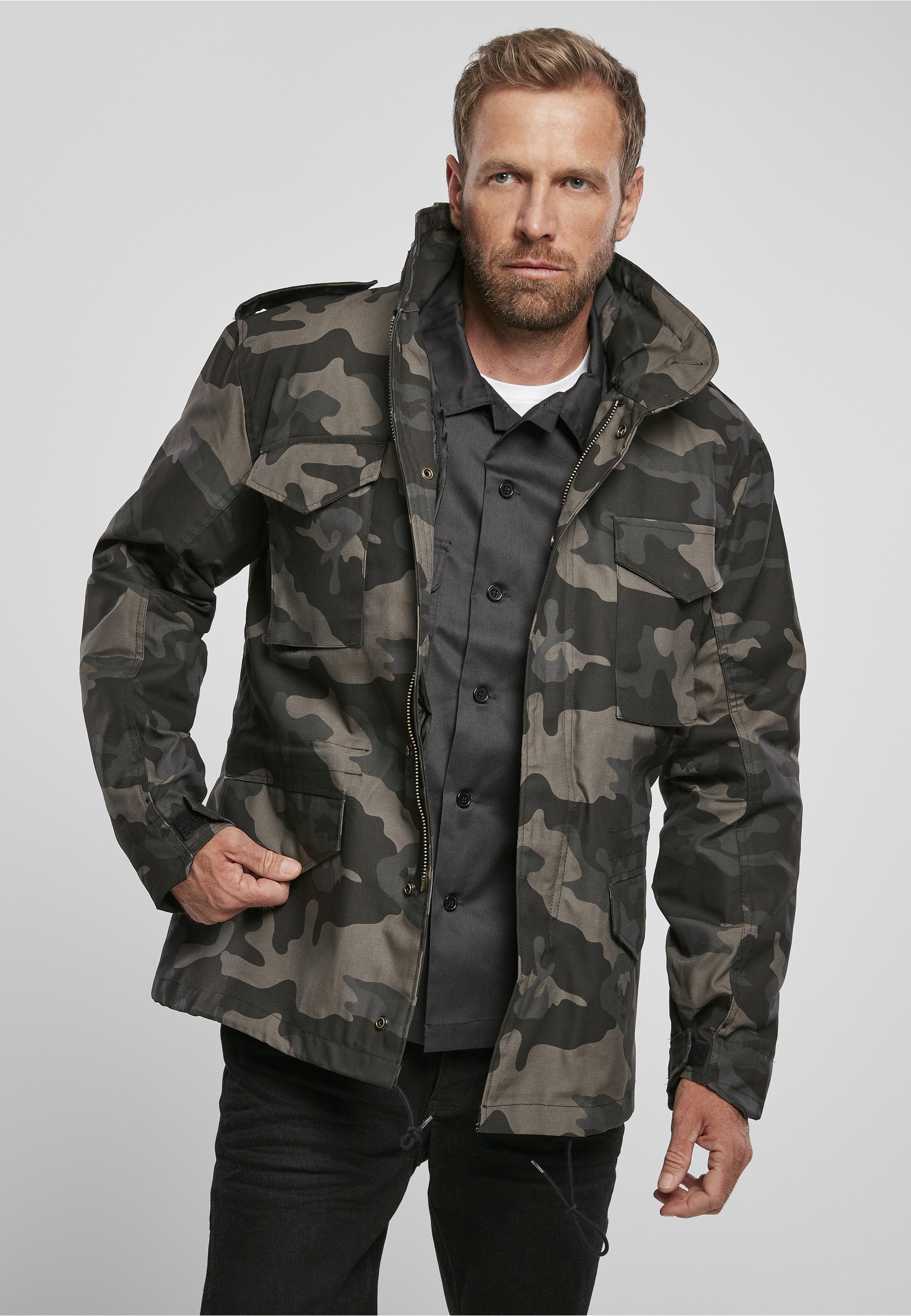 Brandit Allwetterjacke »Brandit Herren M-65 Field Jacket« 1 tlg. ohne Kapuze