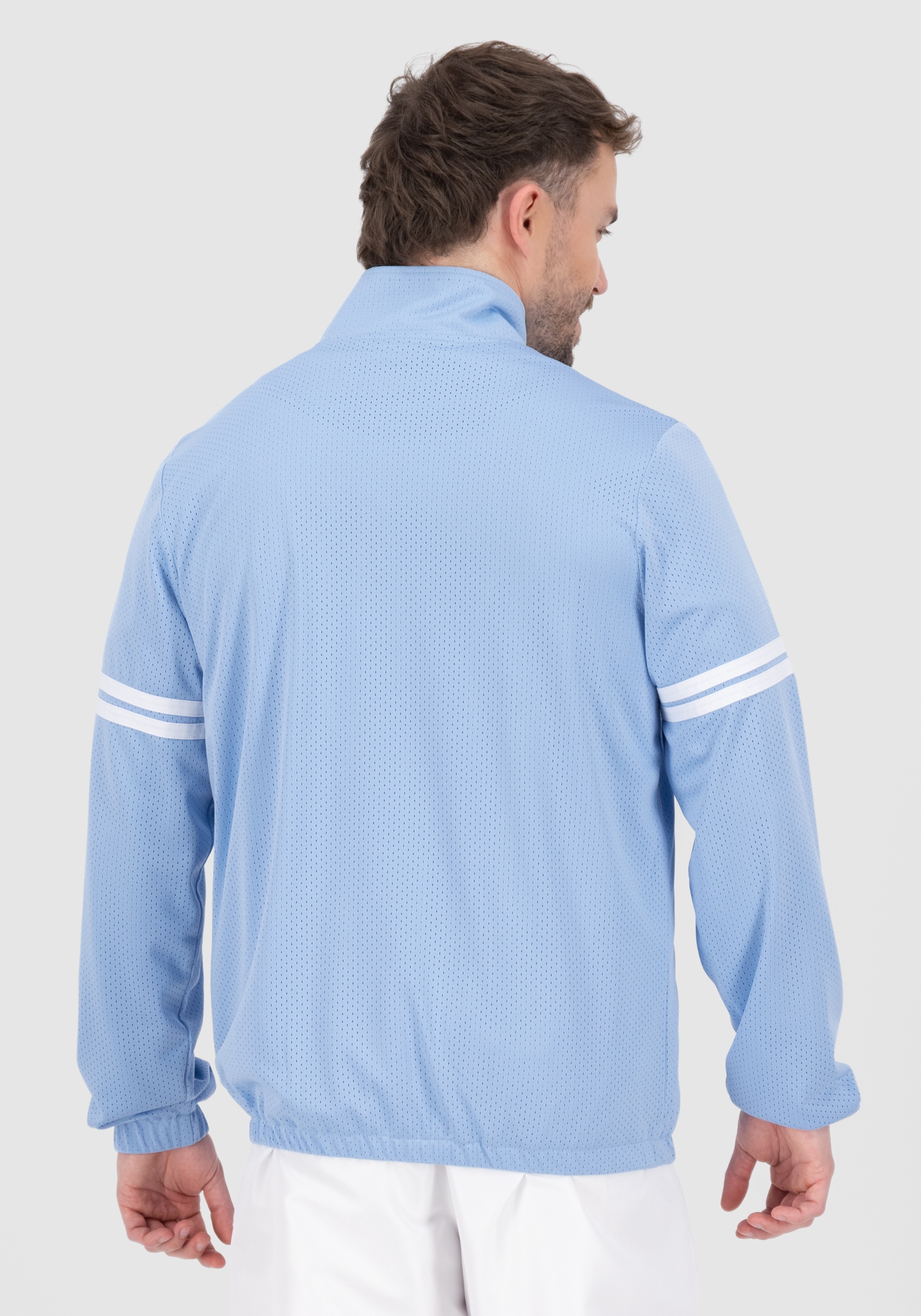 Sergio Tacchini Trainingsjacke »ARTURO TJ Herren«, ohne Kapuze, Trainingsjacke Herren, leichte Jacke, Retro, Sportjacke, Outdoor, Sale
