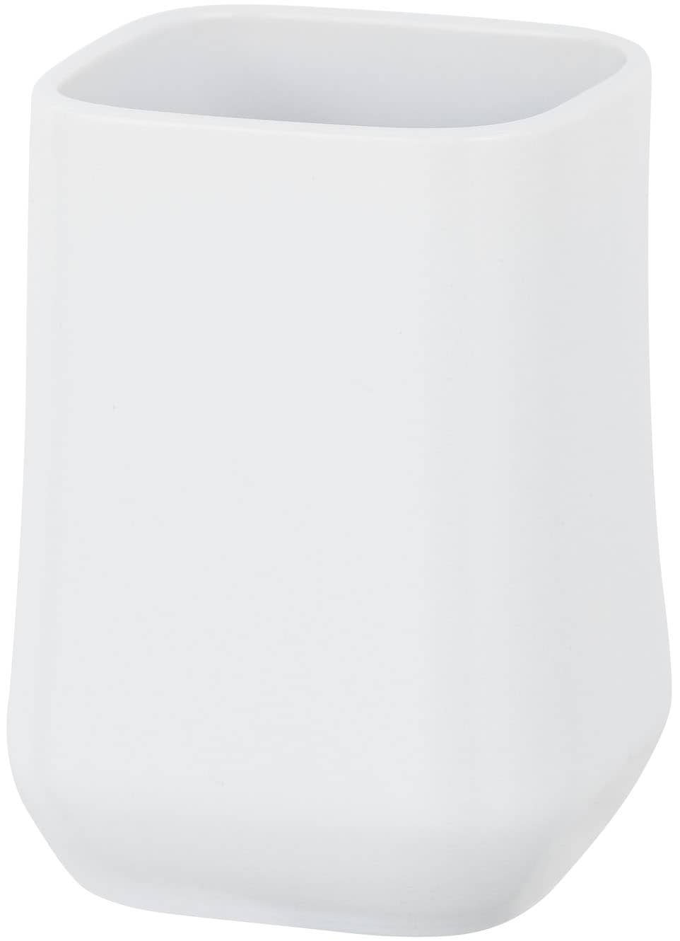 SCHÖNER WOHNEN-Kollektion Badaccessoire-Set »»Adine««, (Set, 3 tlg.), aus Keramik, mit Zahnputzbecher, Seifenspender und WC-Garnitur