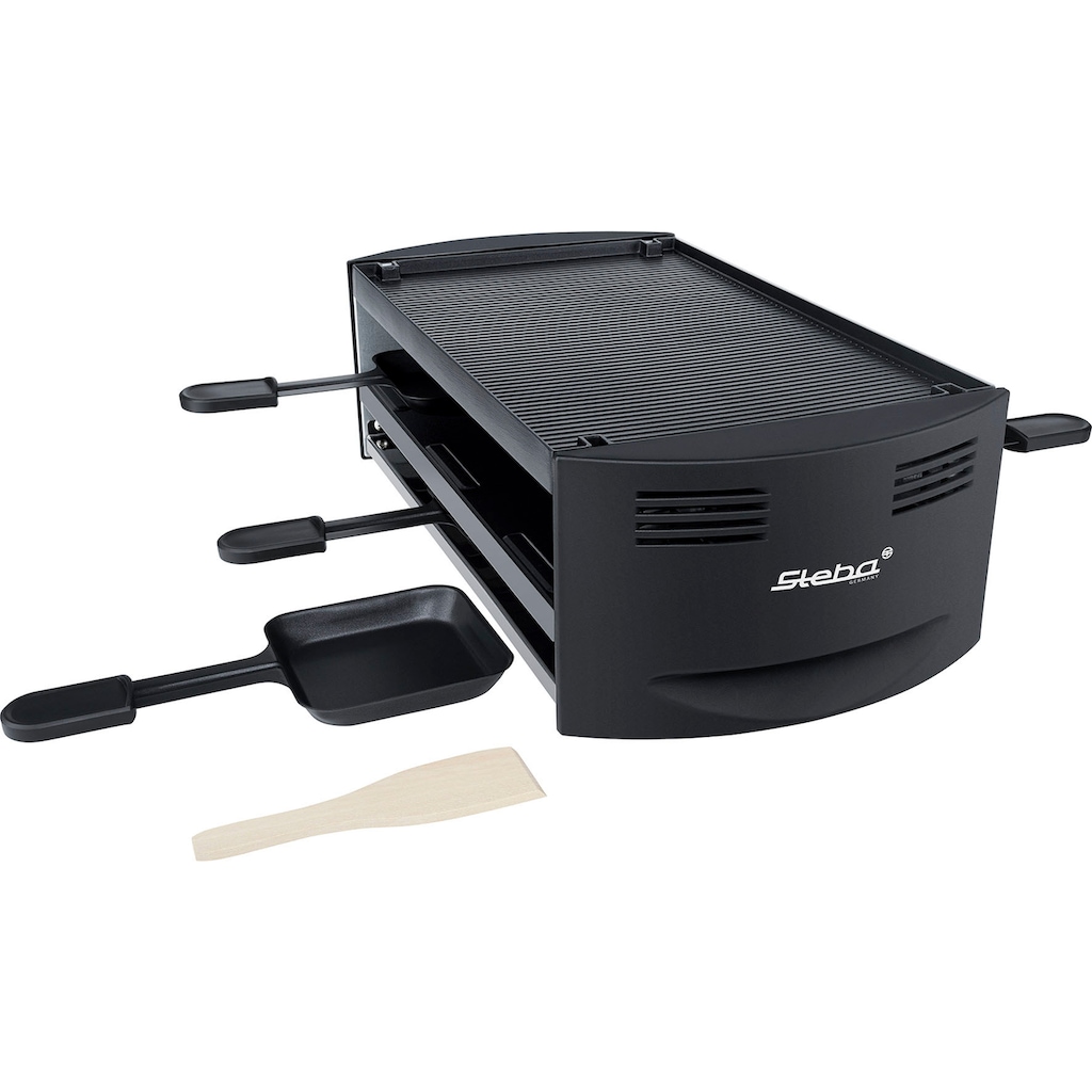 Steba Raclette »RC 6 BAKE & GRILL«, 6 St. Raclettepfännchen, 1500 W