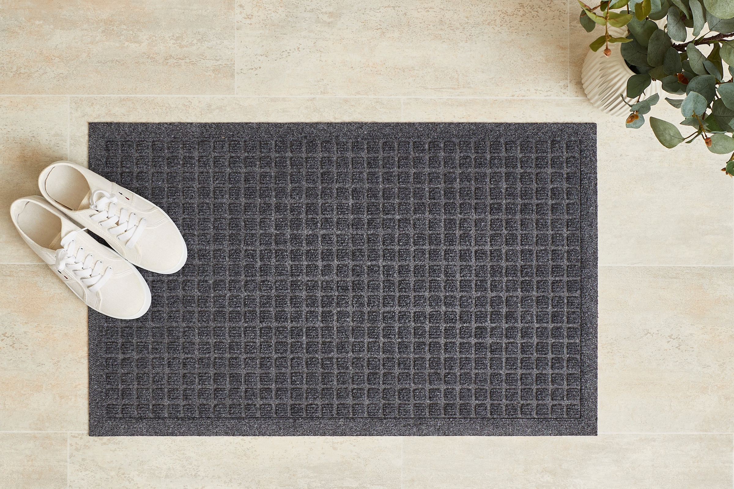 Andiamo Fußmatte »Kenora« rechteckig 8,5 mm Höhe Schmutzfangmatte, robust, waschbar, Türmatte, rutschhemmend