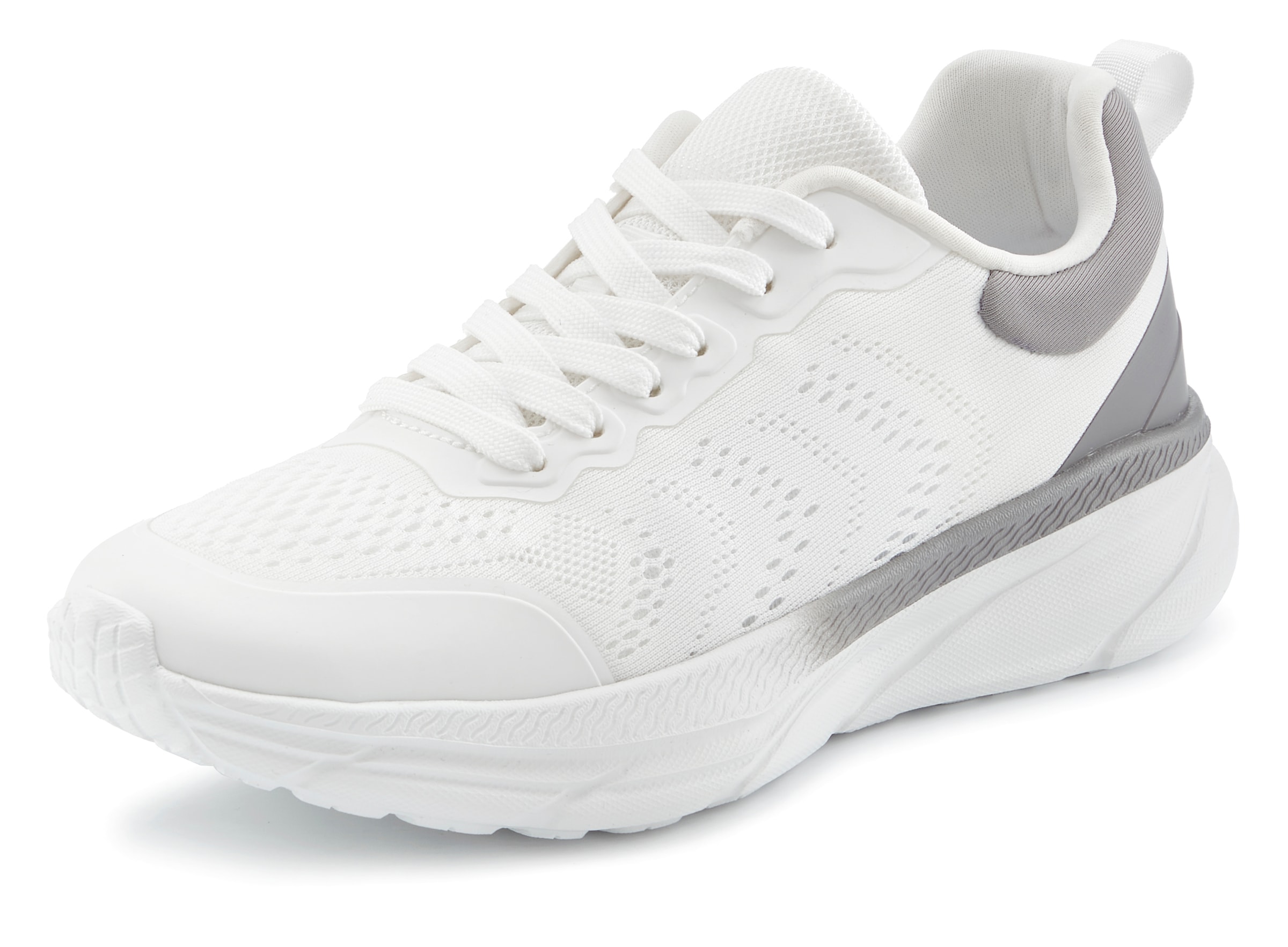 LASCANA Sneaker, Freizeitschuh, Halbschuh, Schnürhalbschuh im sportiven Loo günstig online kaufen