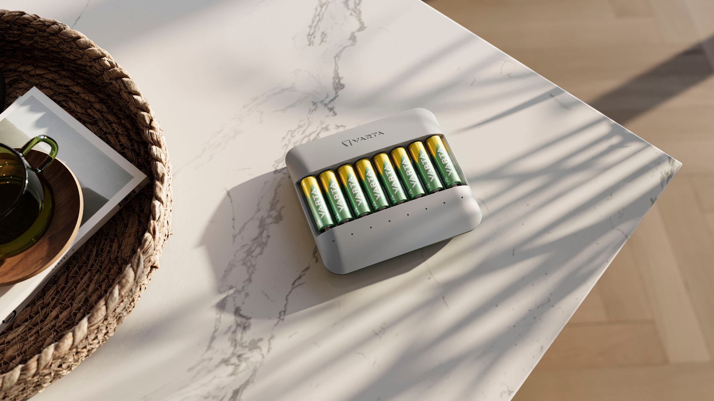VARTA Batterie-Ladegerät »Eco Charger Multi Recycled«, 2000 mA