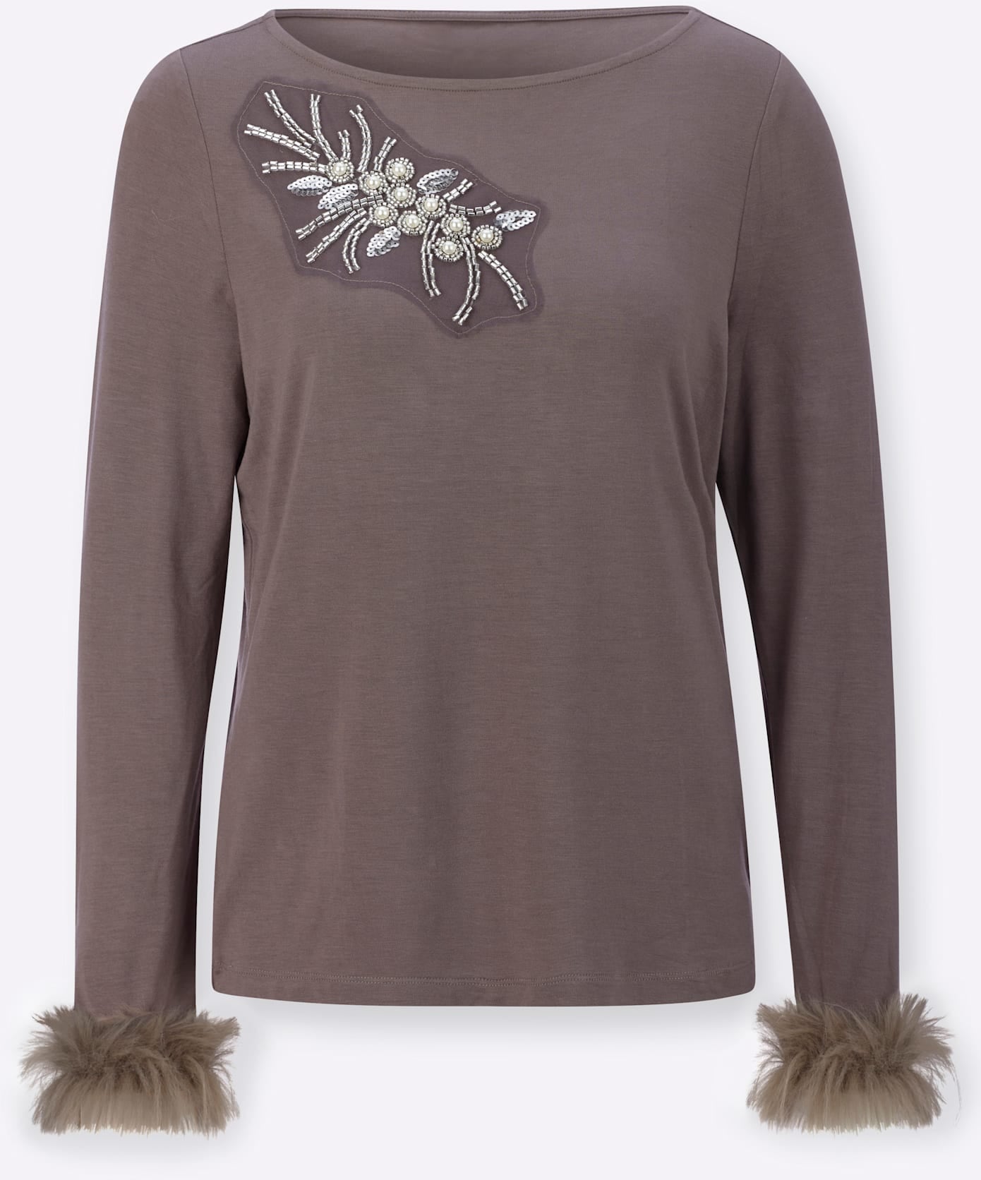 creation L Langarmshirt »Modal-Shirt« 1