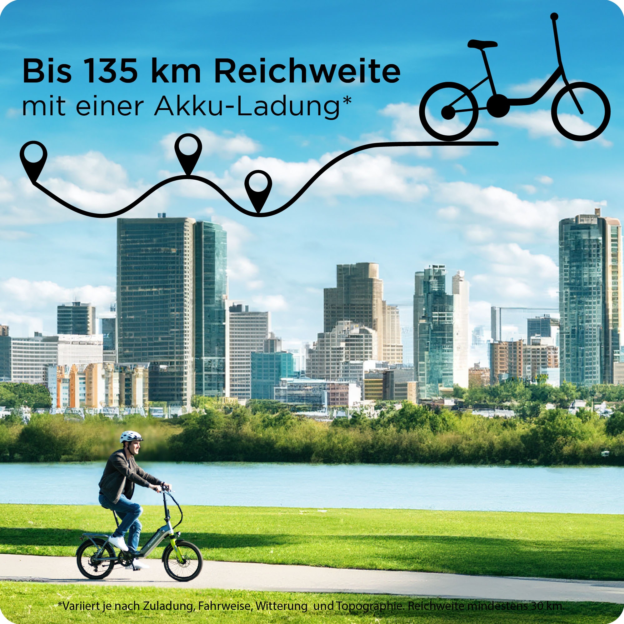 Zündapp E-Bike »ZT20R«, 6 Gang, Heckmotor 250 W, Pedelec, Elektrofahrrad für Damen u. Herren
