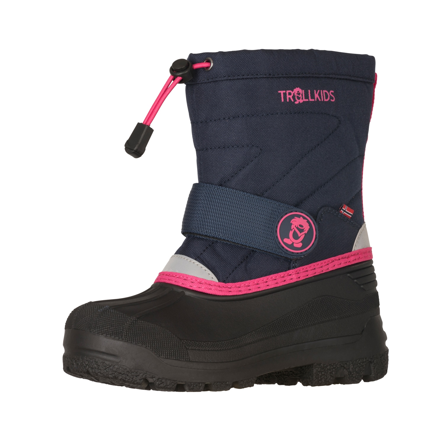 TROLLKIDS Snowboots "KIDS TELEMARK WINTER BOOTS PRO" für Kinder und Jugendliche, mit Gummilaufsohle