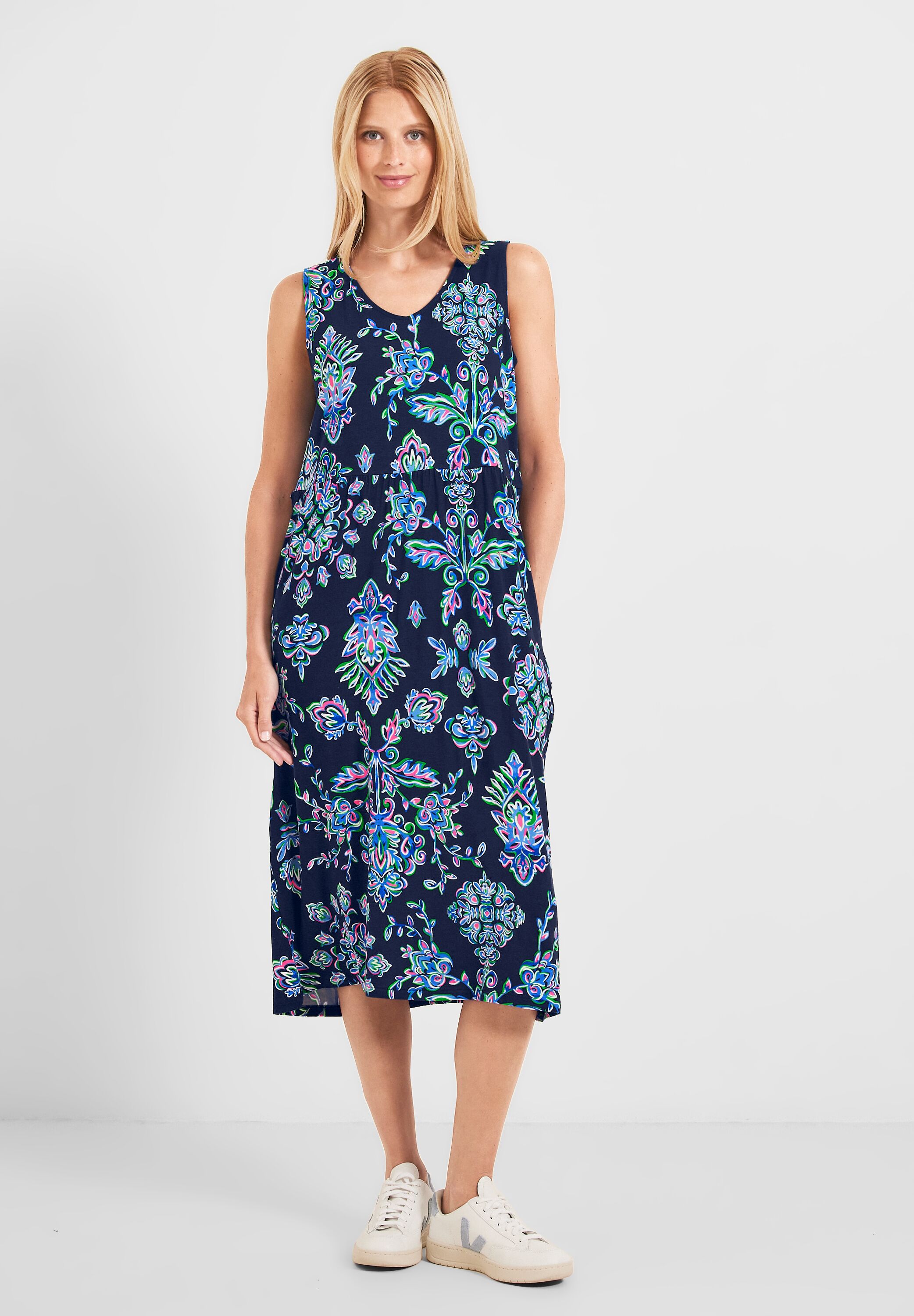 Maxikleid, mit Blumenprint