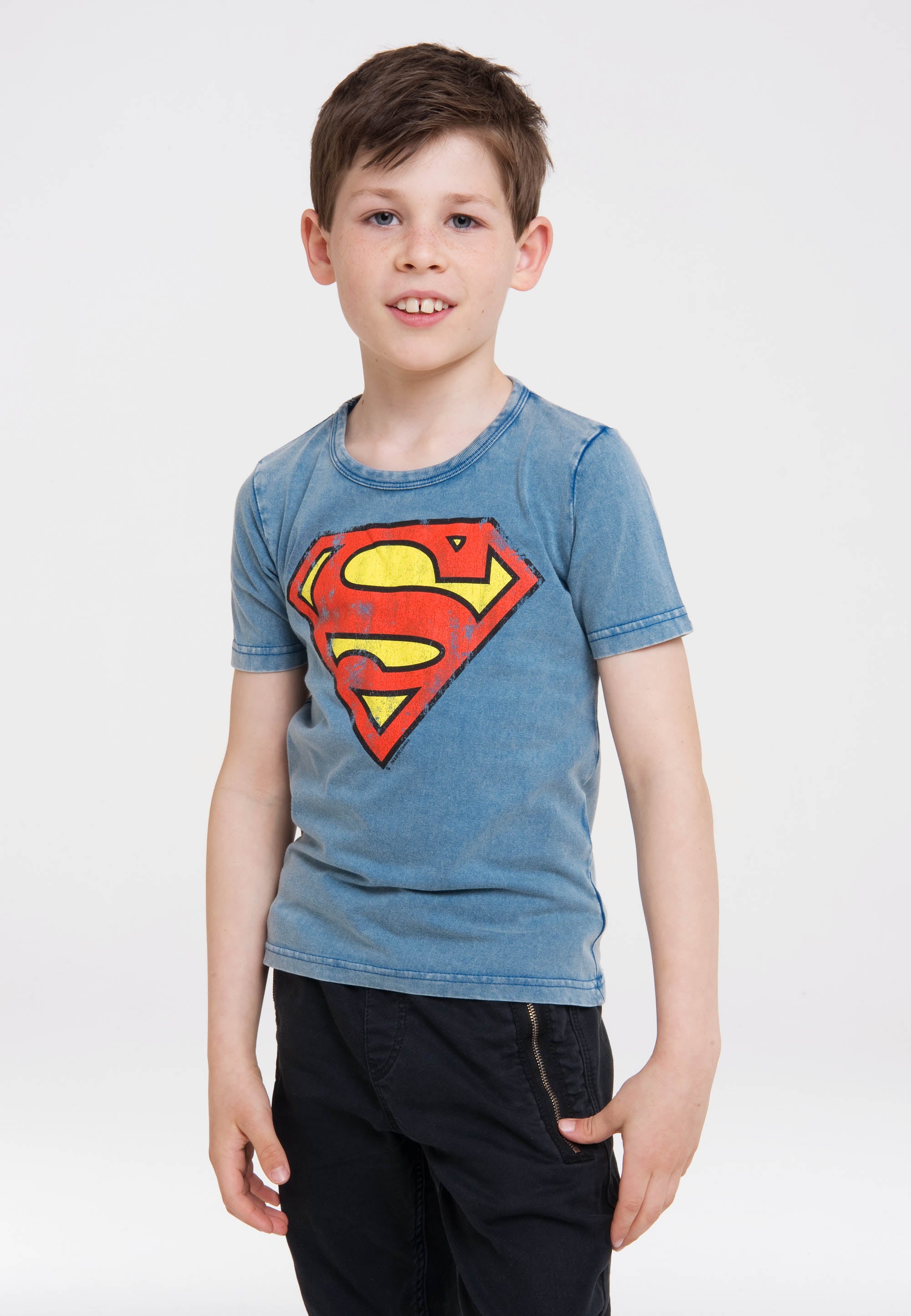 LOGOSHIRT T-Shirt Print ▷ »DC | Superman«, lizenziertem Comics mit BAUR - für