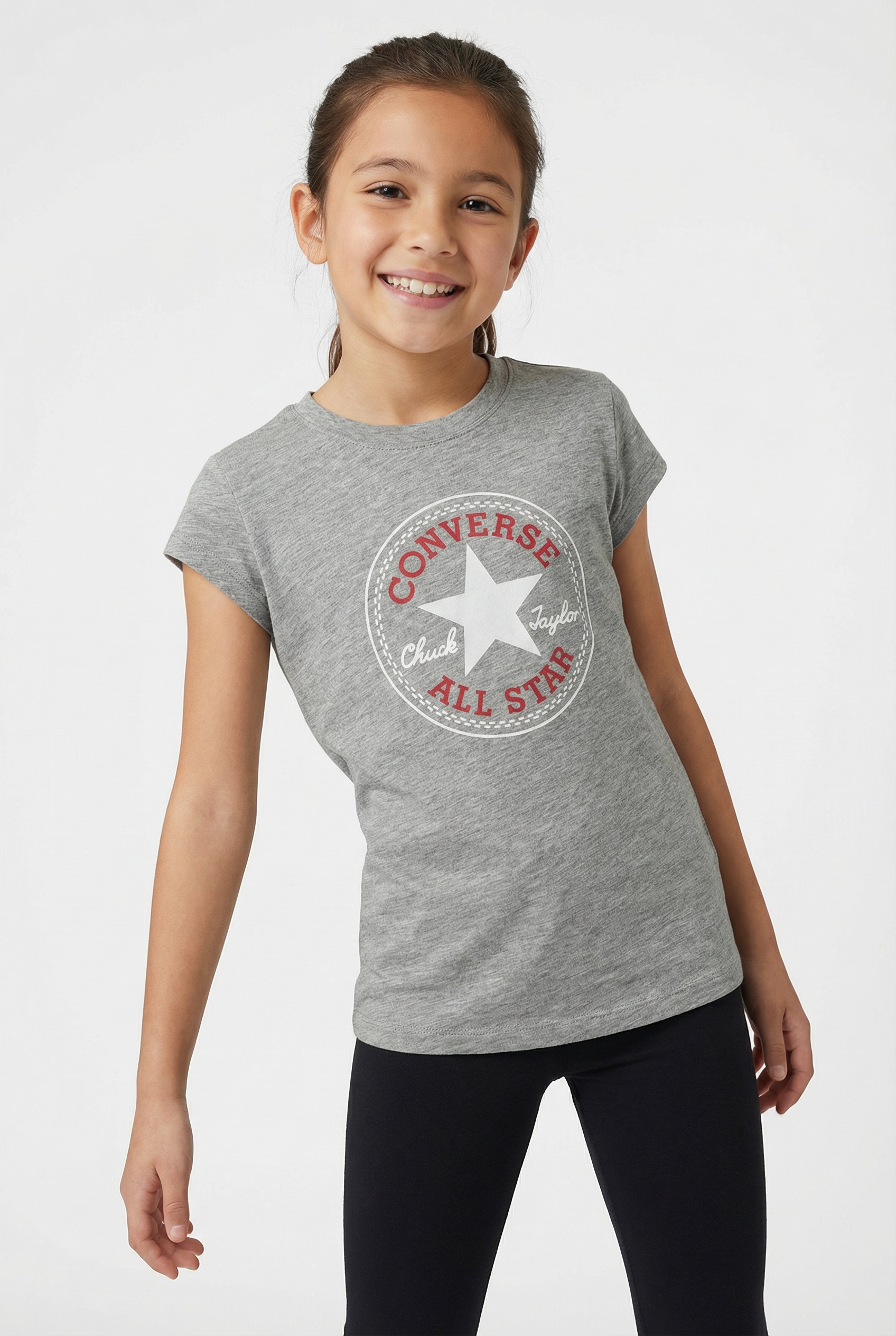 Converse T-Shirt »CNVG TIMELS CHUCK PATCH TEE« für Kinder, sportlicher Stil, Rundhalsausschnitt