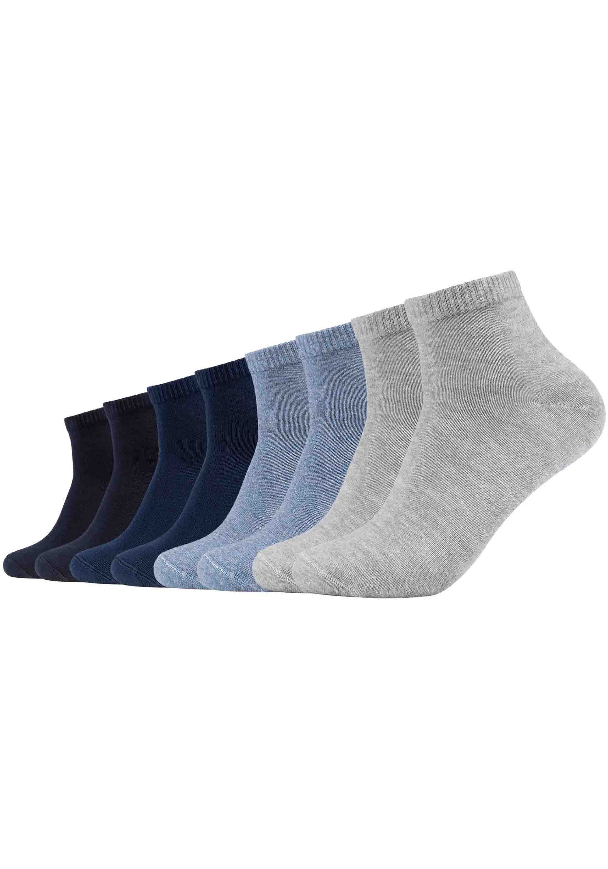 s.Oliver Kurzsocken "essentials" 8 Paar tlg. mit pflegeleichtem Materialmix günstig online kaufen