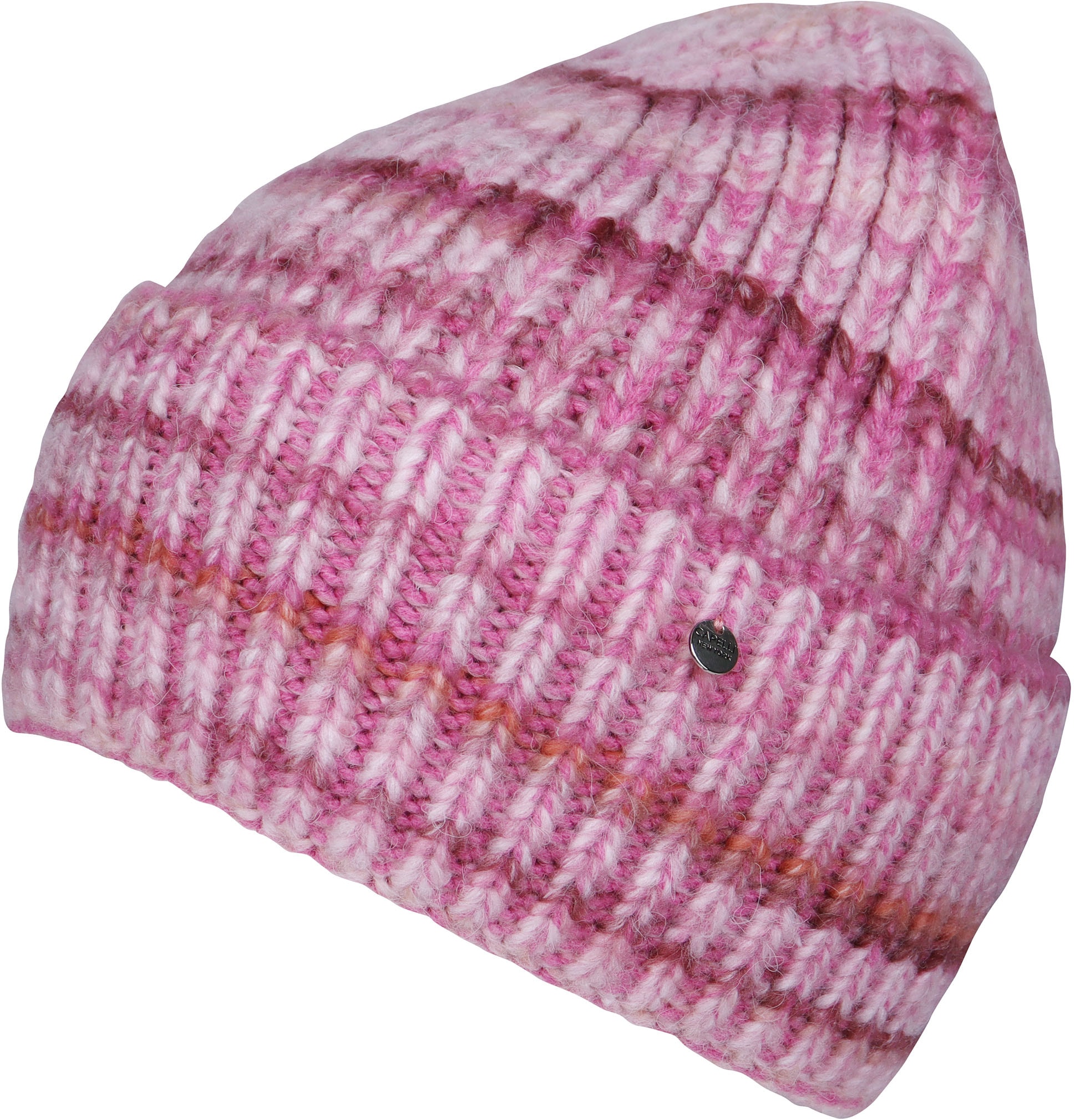 Capelli New York Beanie, (Packung), mit lebendigen Streifenmustern