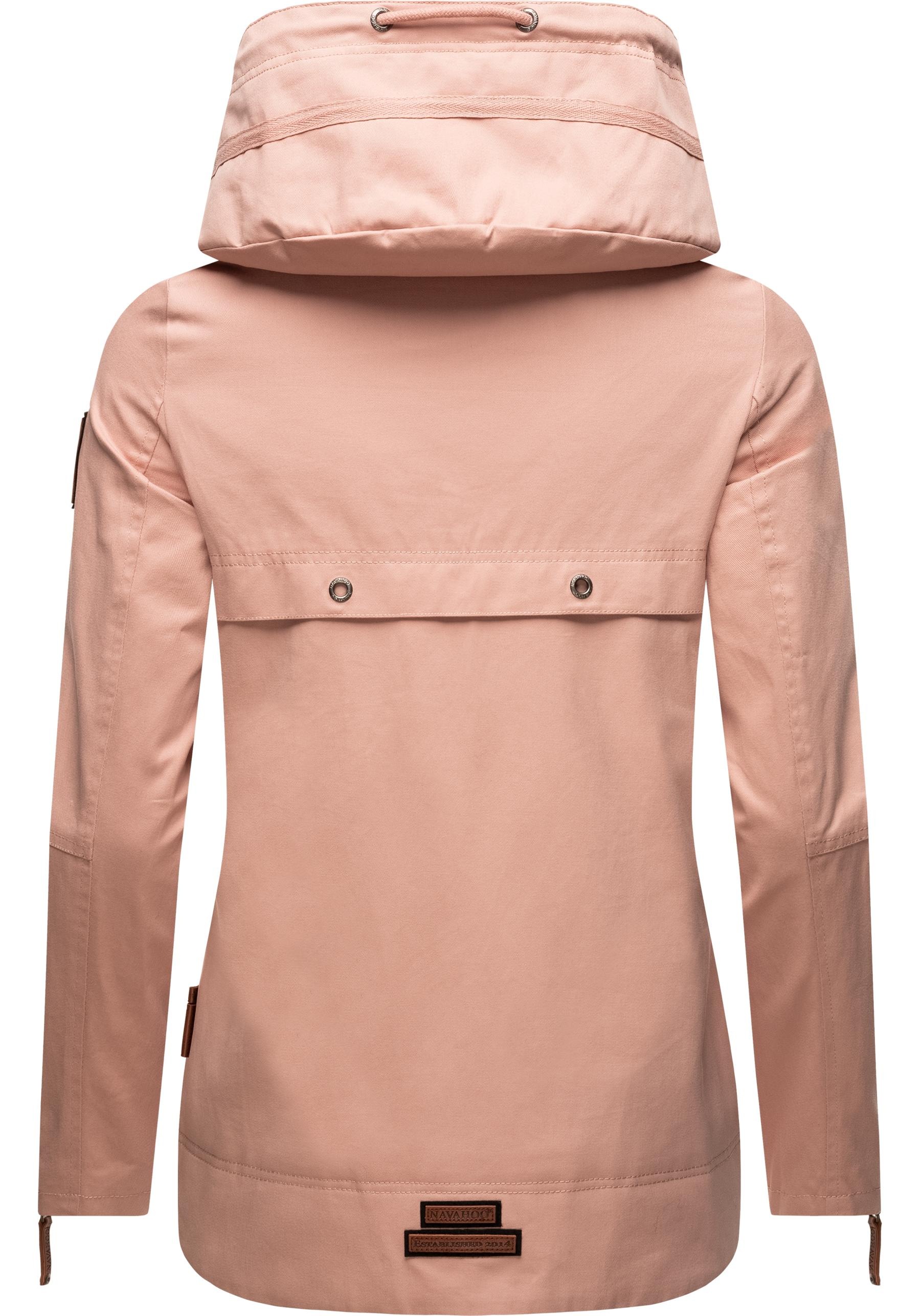 Thumbnail - Navahoo Outdoorjacke "Wekoo", mit Kapuze, moderner Damen Übergangsparka aus Baumwolle mit Kapuze