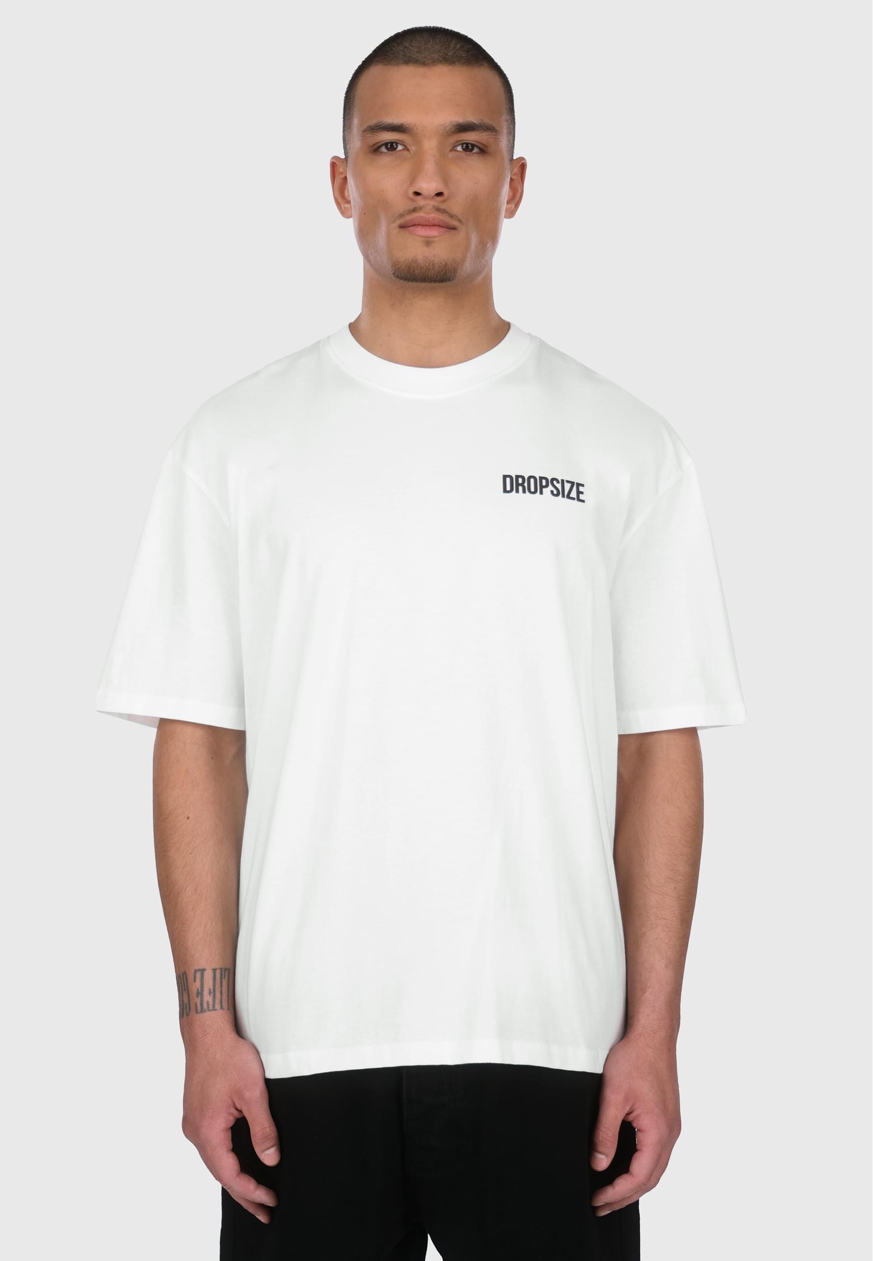 Dropsize T-Shirt »Dropsize HEAVY OVERSIZE DROPSIZE STUDIOS SWIRL T-SHIRT«, (1 tlg.)