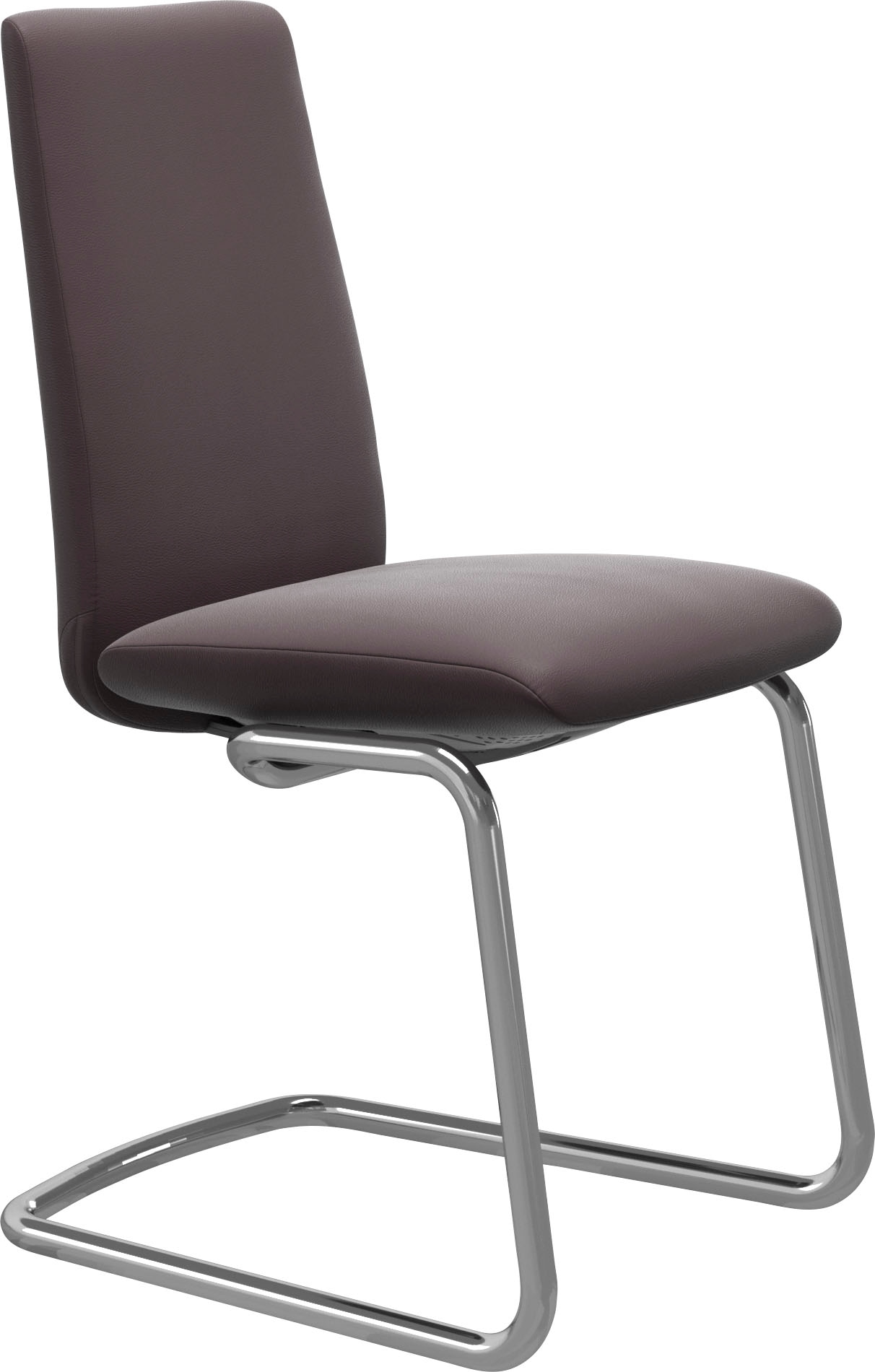 Stressless Polsterstuhl "Laurel", Leder PALOMA, Low Back, Größe M, mit Beinen aus Stahl in Chrom glänzend