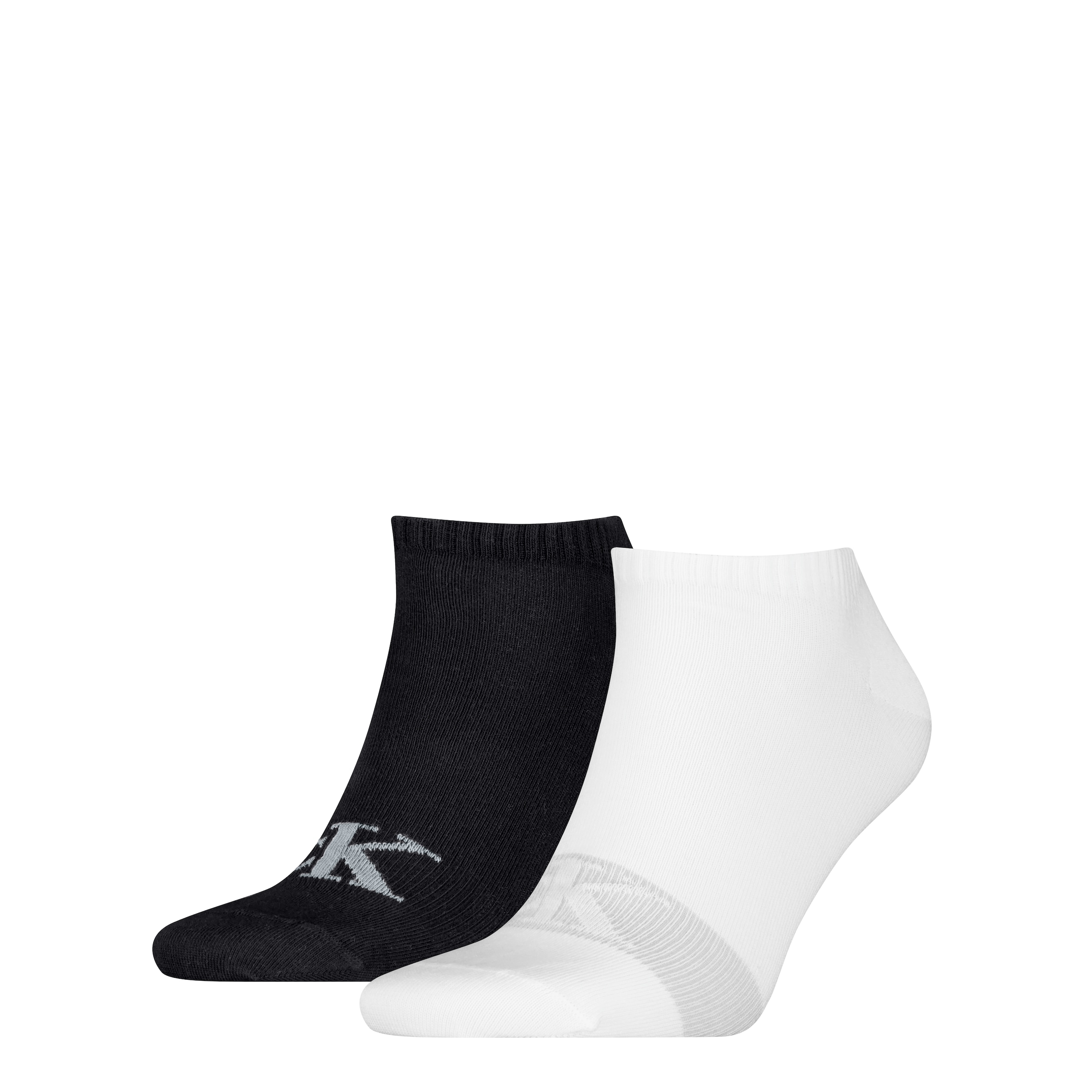 Calvin Klein Jeans Socken "CKJ MEN SNEAKER 2P SHADOW RIB LOGO", (2 Paar), mit dezentem Markenakzent