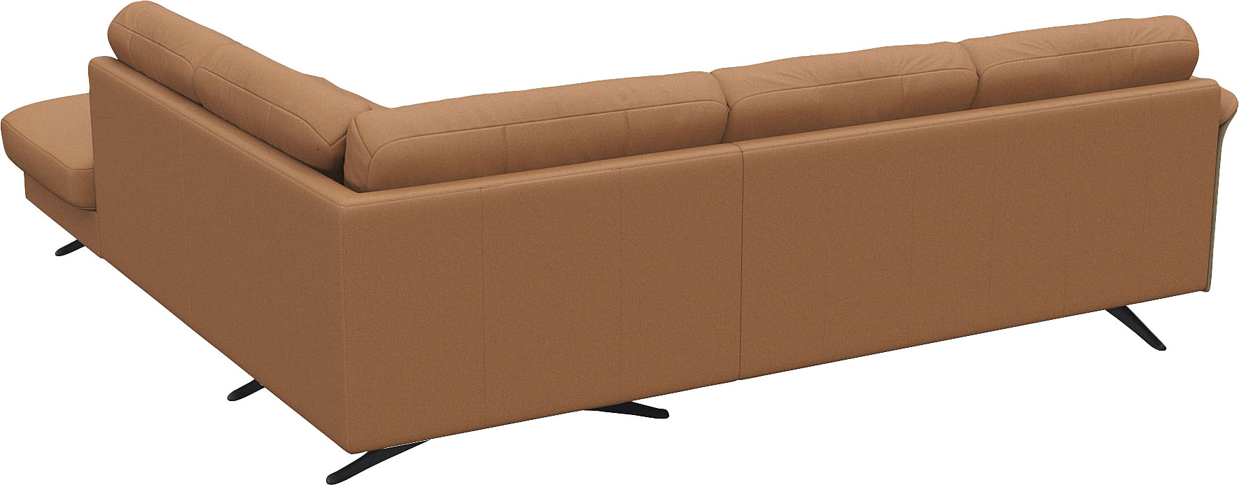 Thumbnail - FLEXLUX Ecksofa "Glow, super bequem durch hochwertigem Sitzaufbau mit Federkern, L-Form" Modernes skandinavisches Design