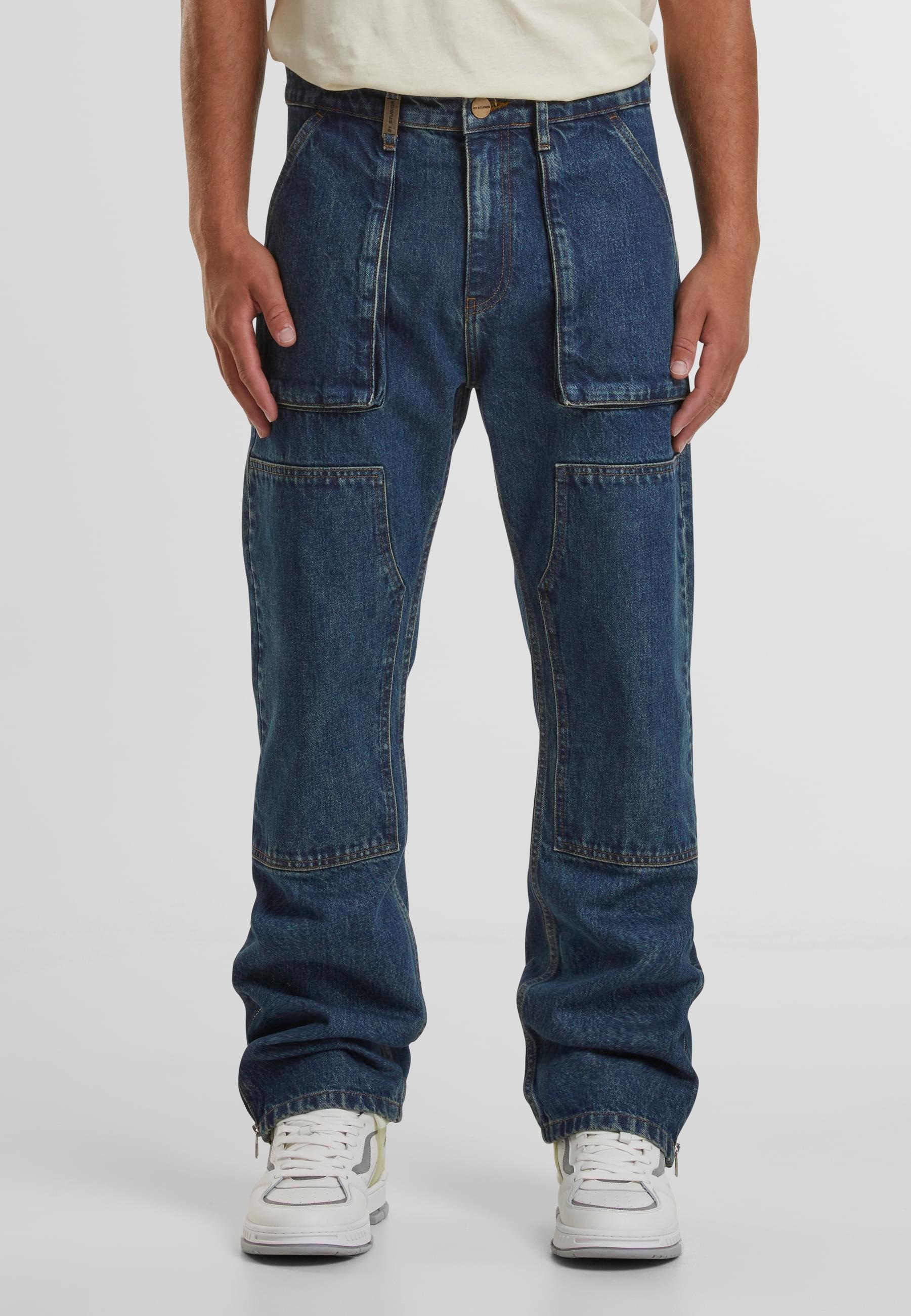 2Y Studios Bequeme Jeans »2Y Studios Esus Zipper Pocket Straight Jeans«