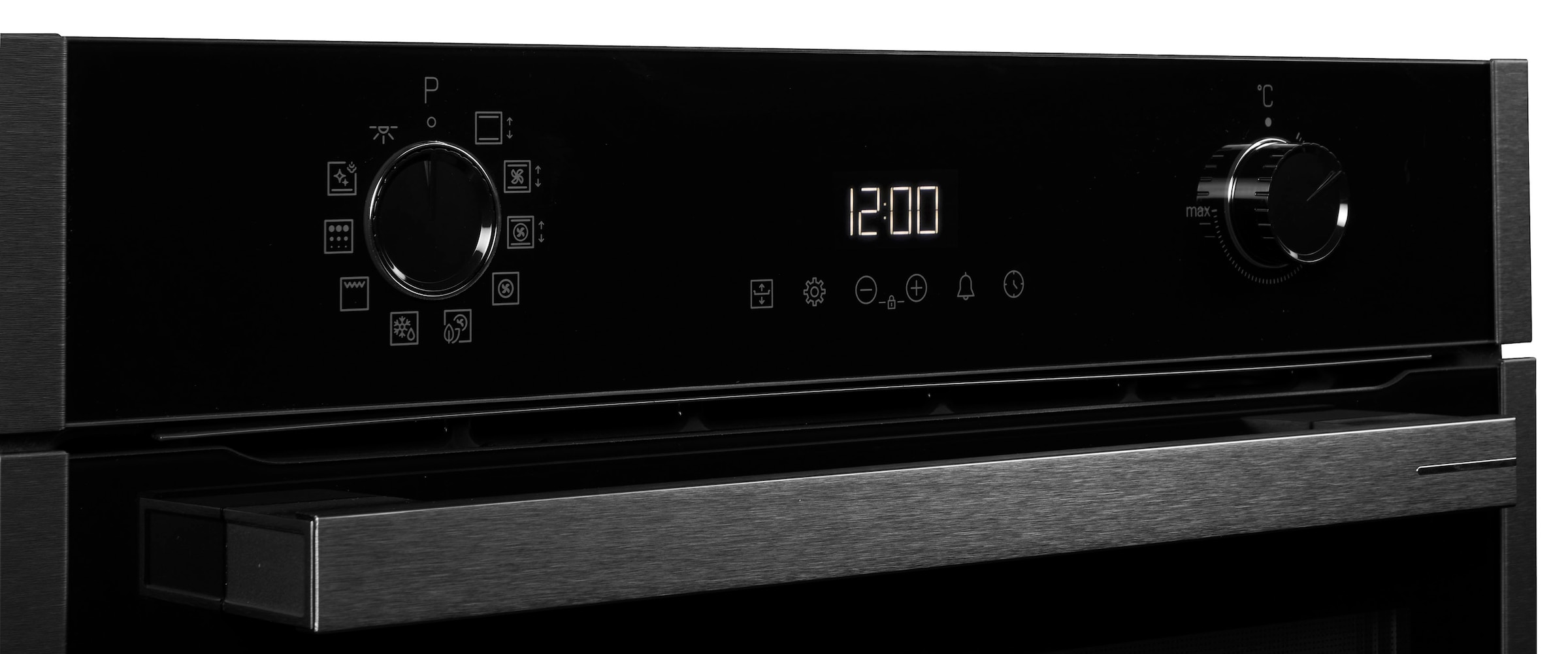 Grundig Pyrolyse Backofen  »GEBM19300DXMPF«, mit 2-fach-Teleskopauszug, Pyrolyse-Selbstreinigung, CoolTouch Door