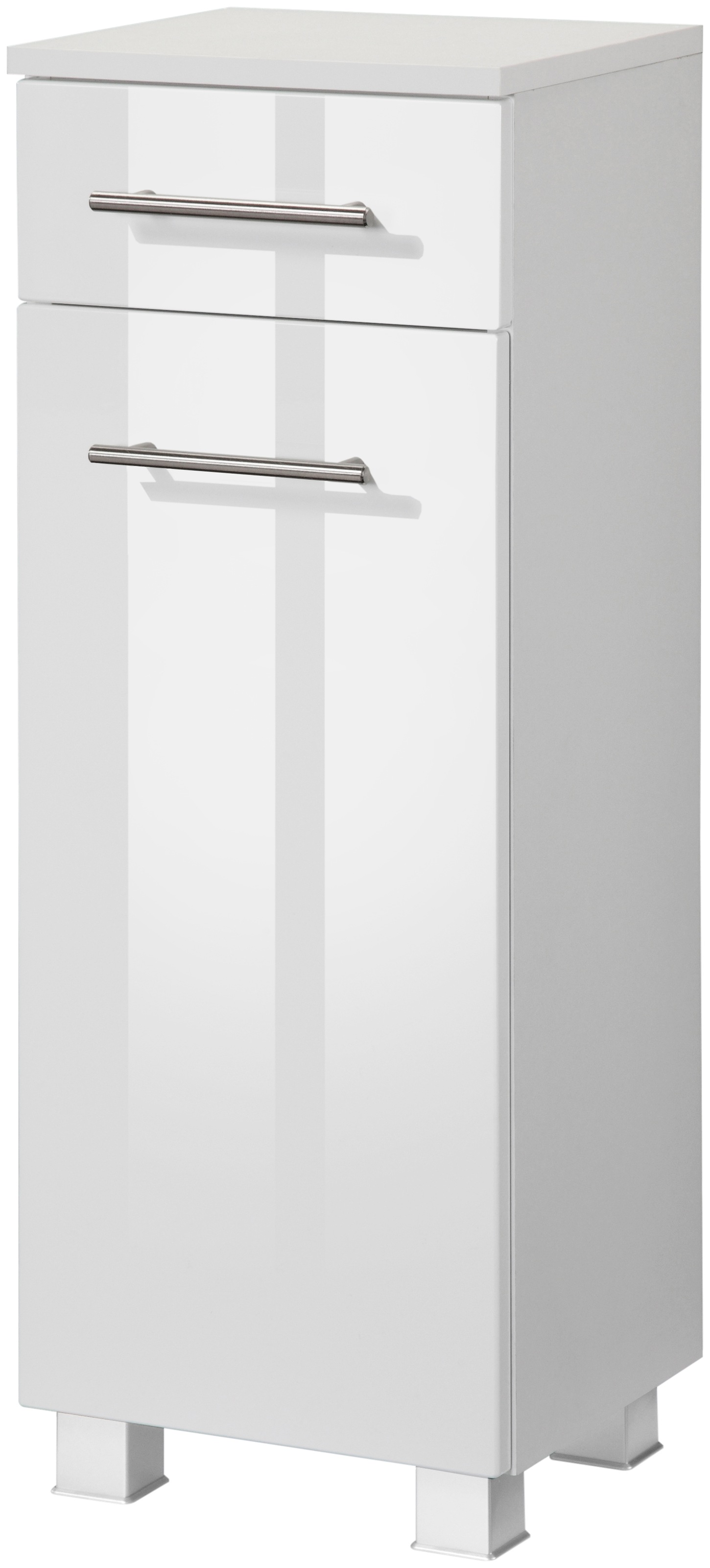 welltime Badmöbel-Set »Trento, Badezimmer-Set, Waschbeckenunterschrank, Hängeschrank« 4 Stk. tlg.