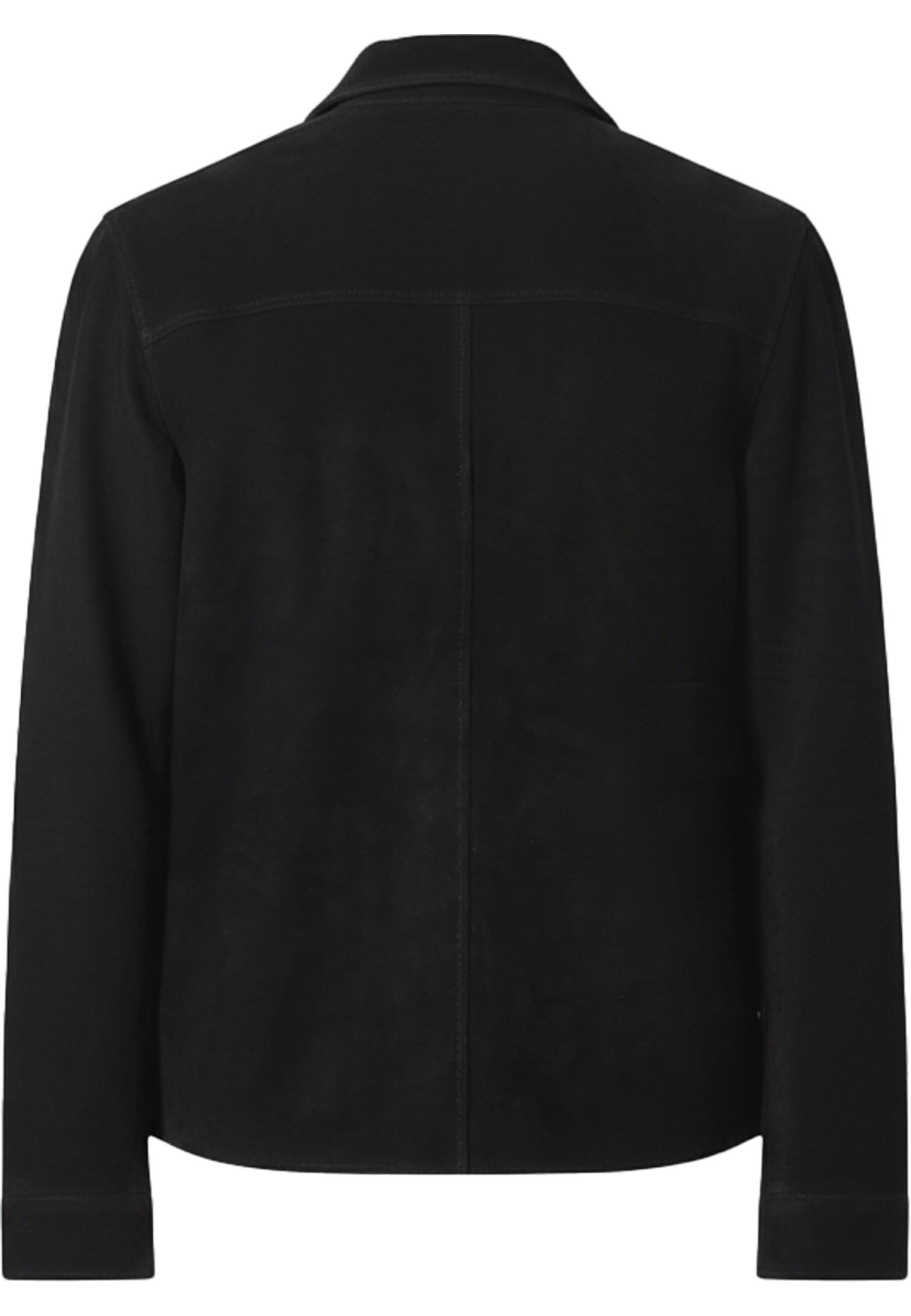 Pas De Monaco Lederjacke "Pas De Monaco SWADE JACKET" 1 Stk. tlg. ohne Kapu günstig online kaufen