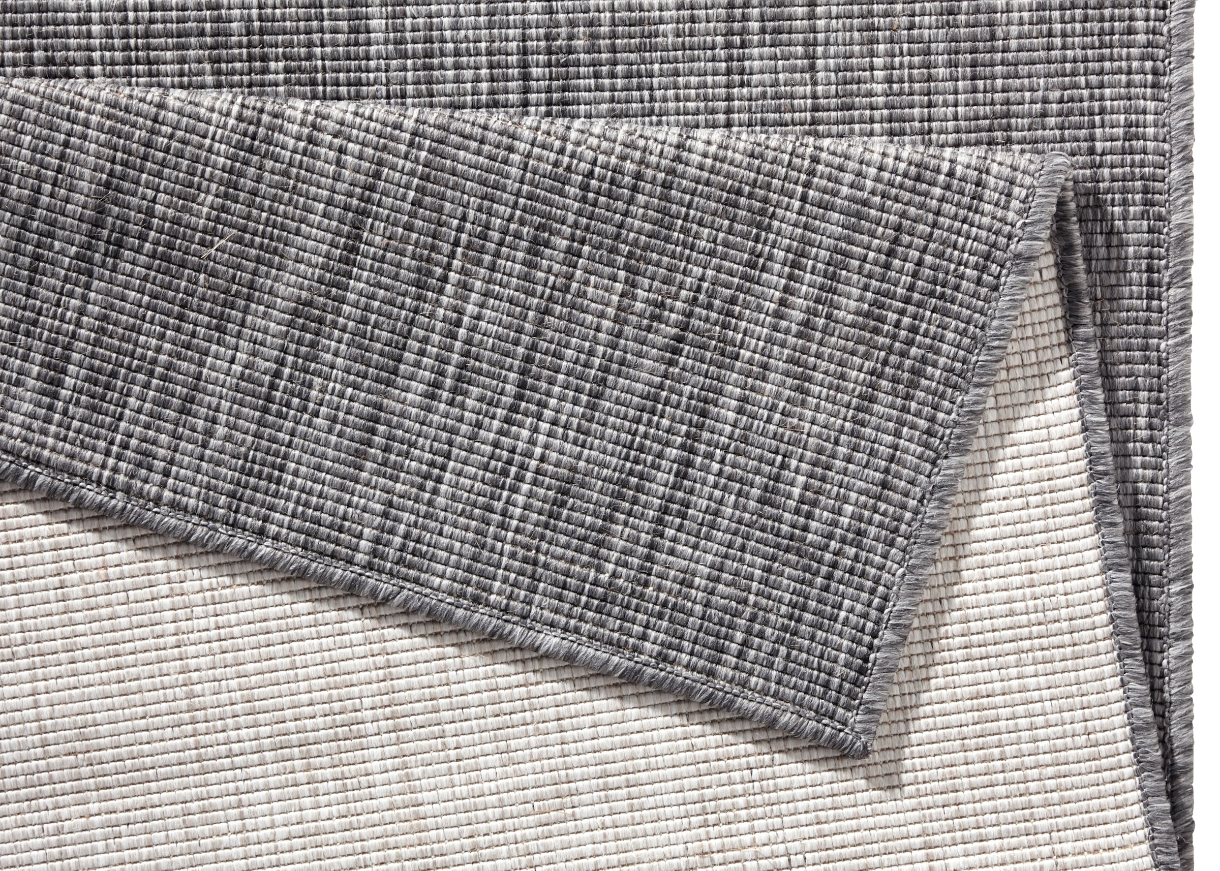 NORTHRUGS Teppich »Miami Wendeteppich«, rechteckig, 5 mm Höhe, In-& Outdoor, Wetterfest, Balkon, Läufer, Wohnzimmer, Wasserfest