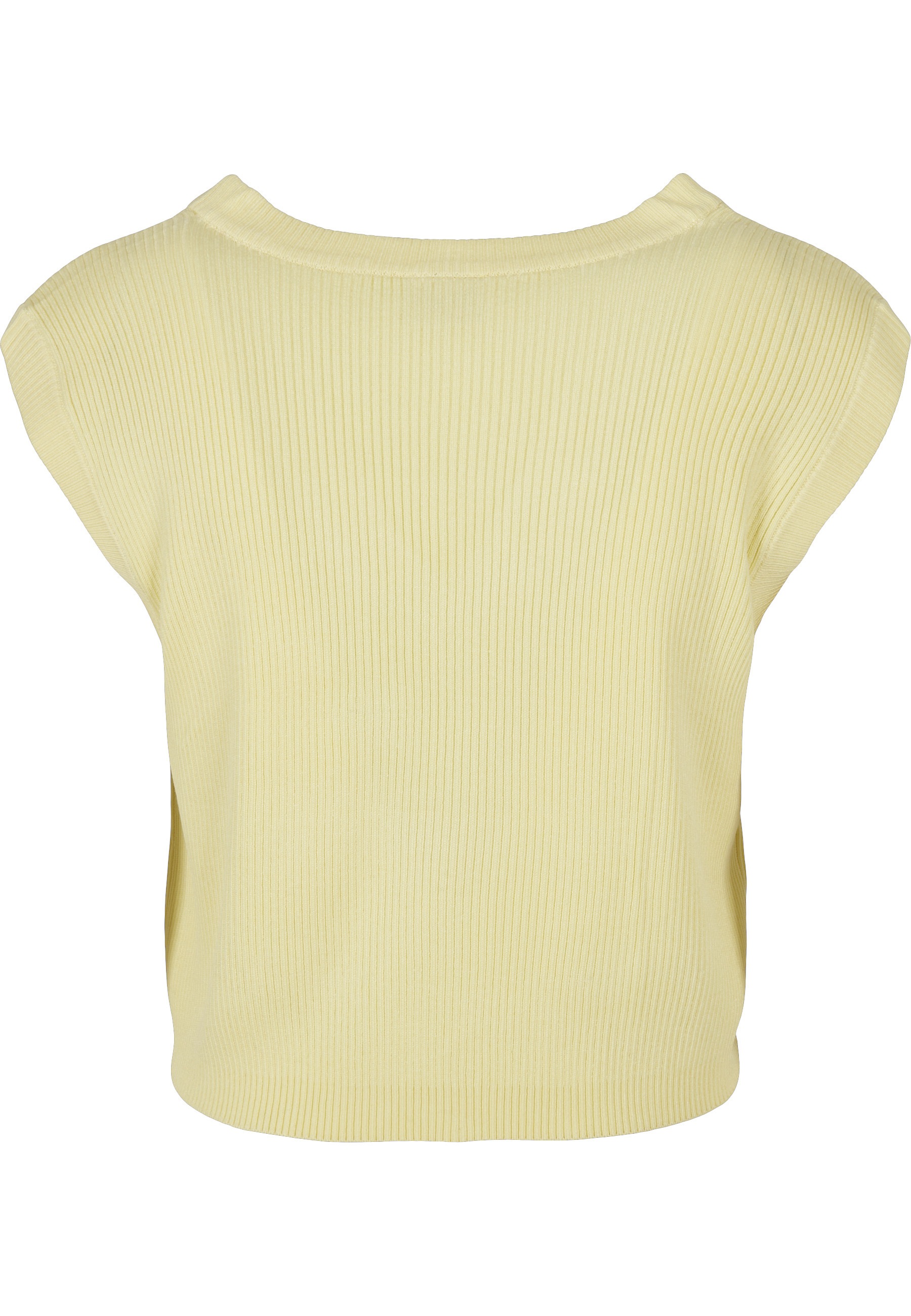 URBAN CLASSICS Sweatshirt "Urban Classics Damen Ladies Short Knittd Slip On günstig online kaufen