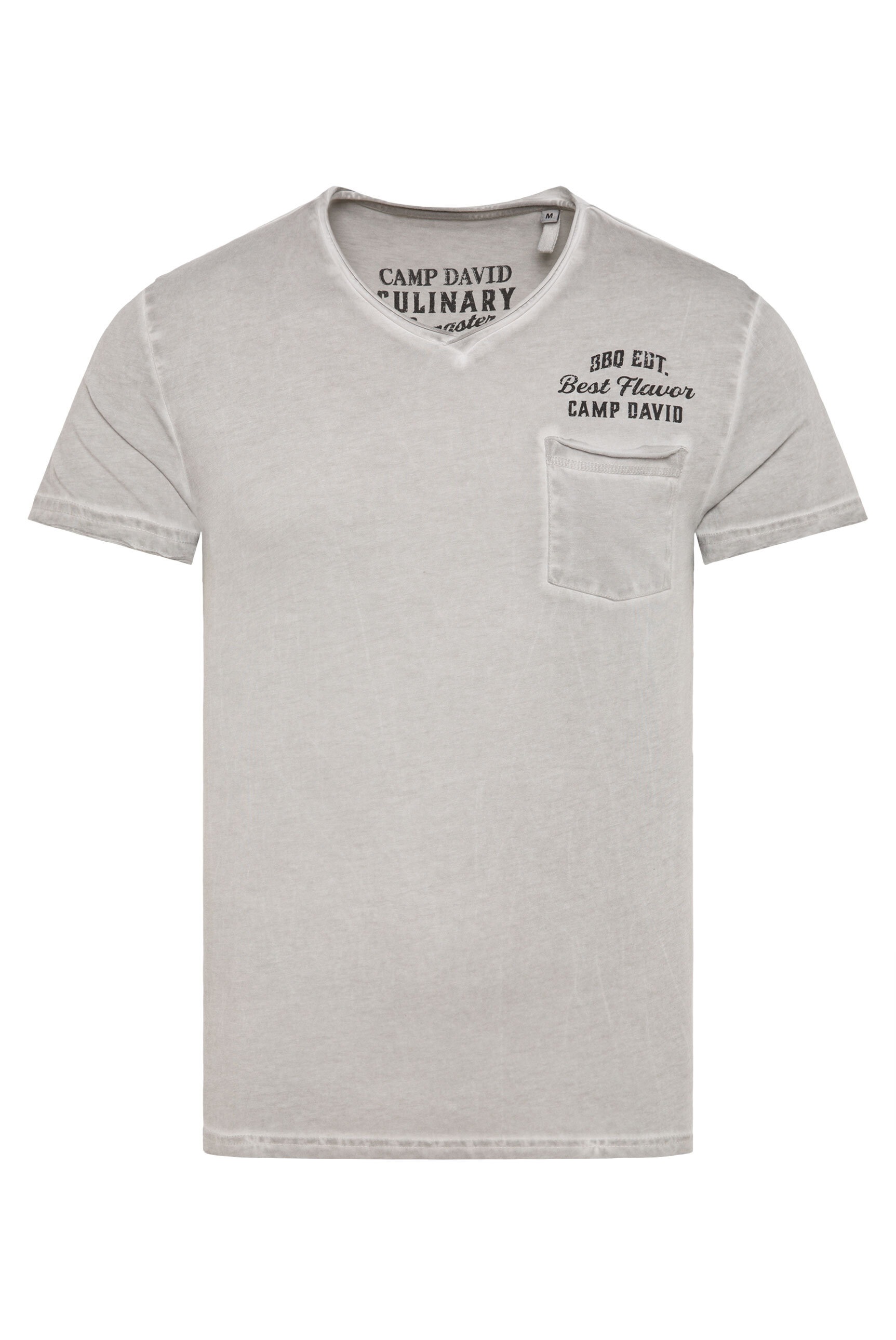 CAMP DAVID V-Shirt, mit Brusttasche günstig online kaufen