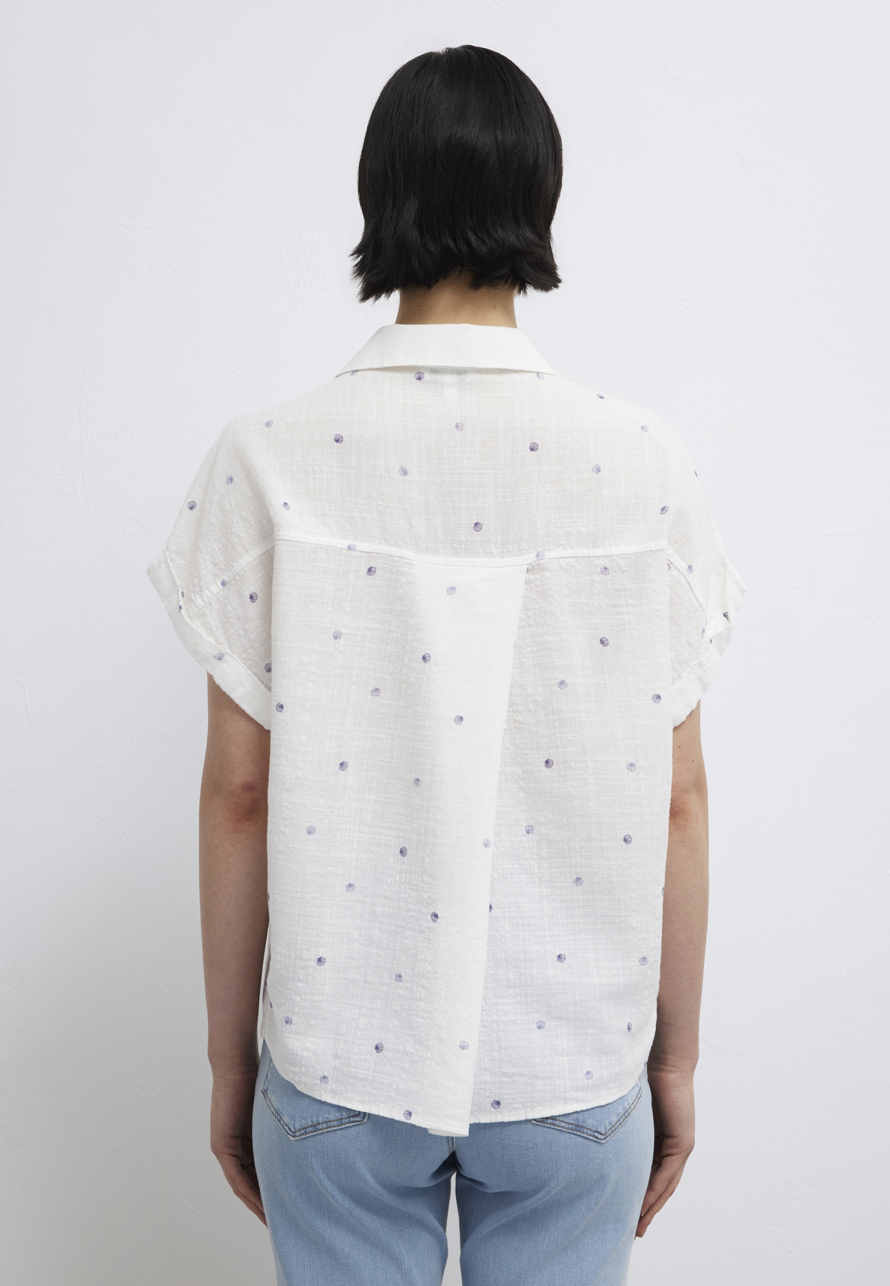 Mavi Kurzarmbluse »SHORT SLEEVE WOVEN SHIRT« Bluse kurzarm
