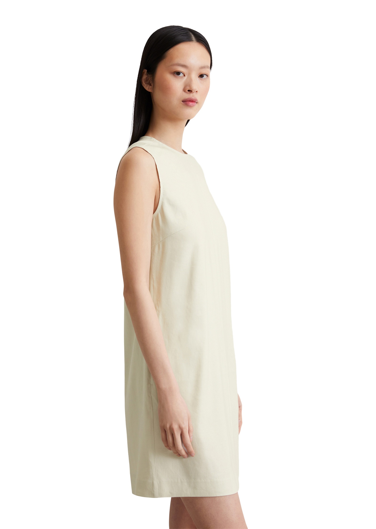 Marc OPolo Midikleid "aus Leinen-Viskose-Stretch" günstig online kaufen