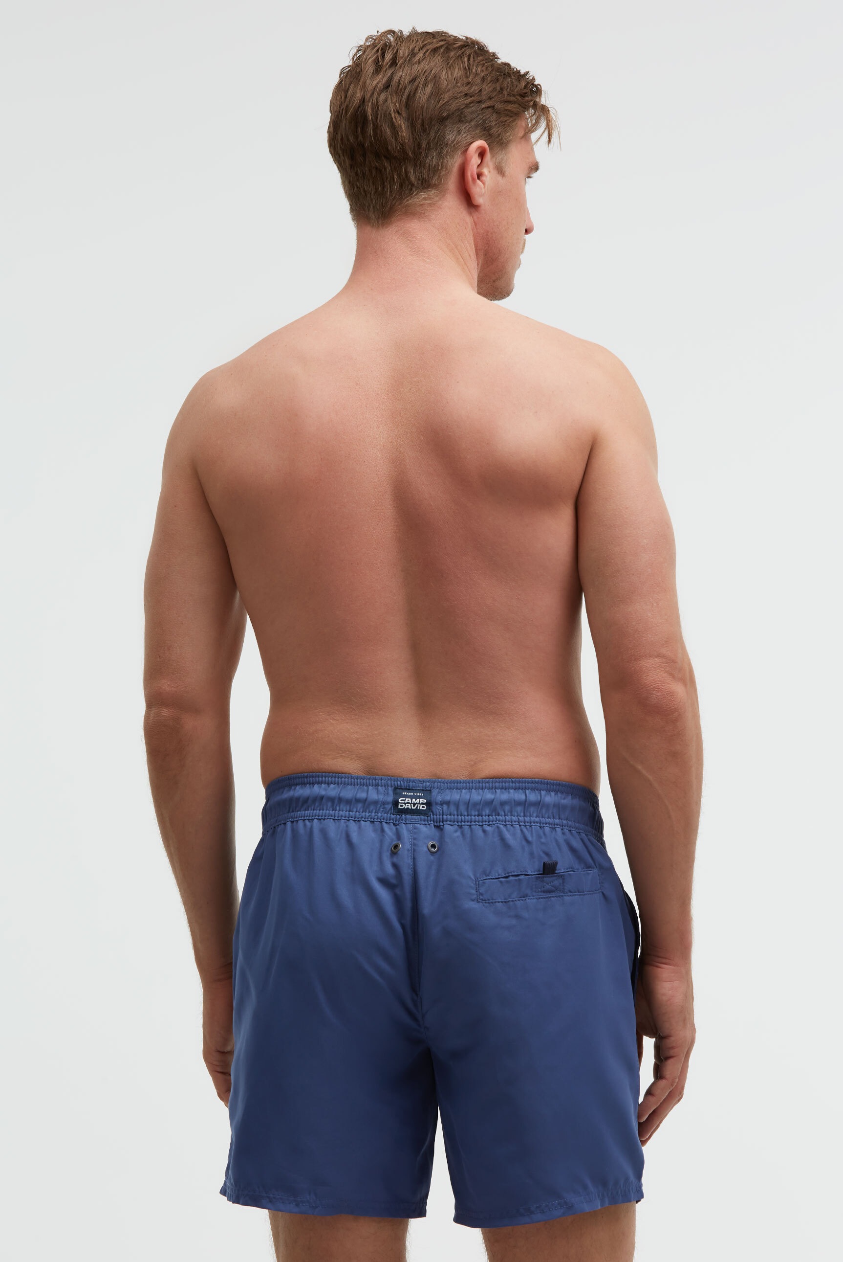 CAMP DAVID Badeshorts mit Einschubtaschen & einer Gesäßtasche