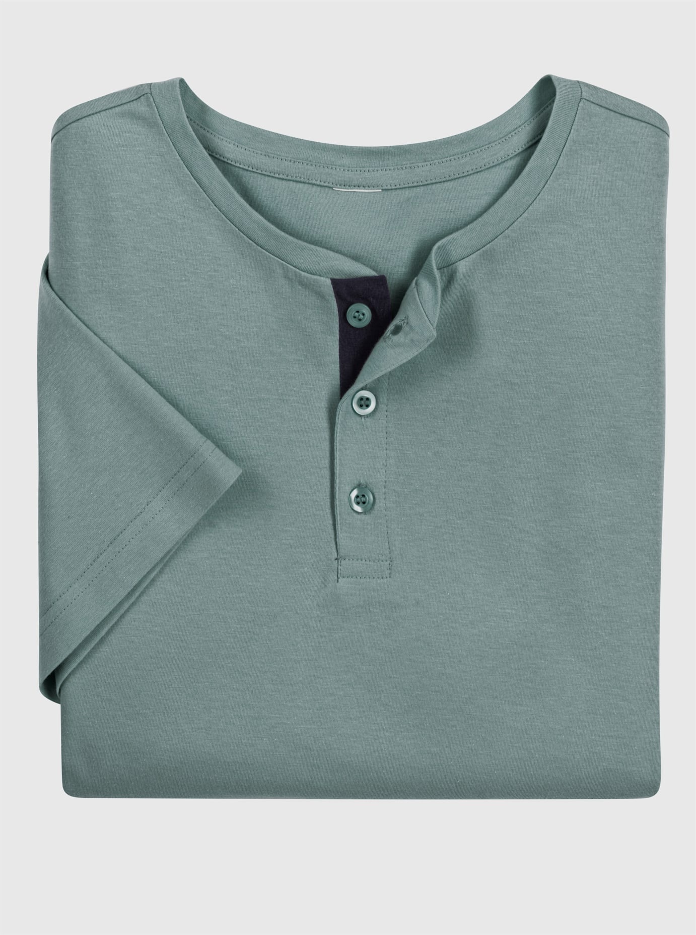 Classic Rundhalsshirt »Rundhals-Shirt«, (1 tlg.)
