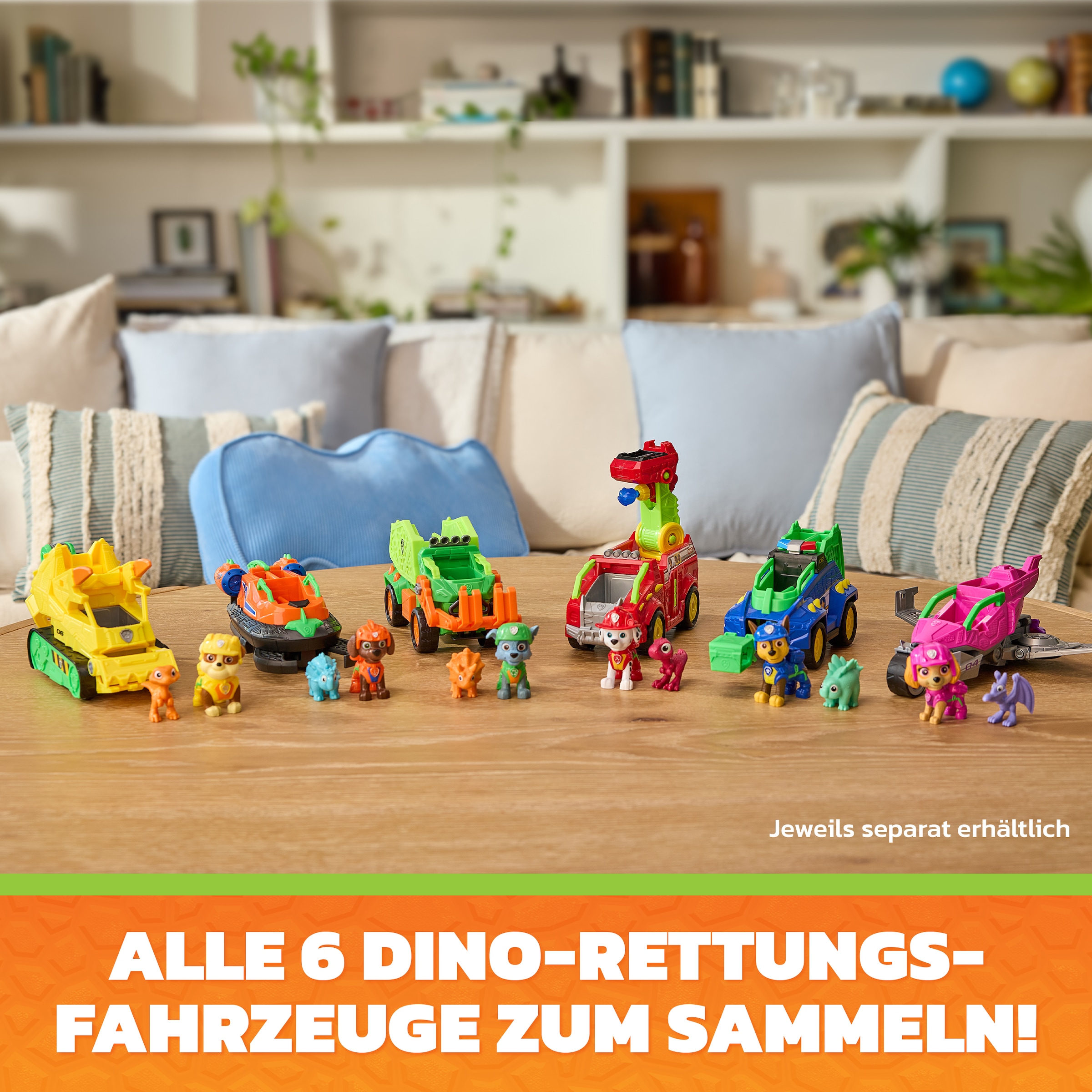 Spin Master Spielzeug-Auto »PAW Patrol: Der Dino Film, Zumas Dino-Rettungs-Hovercraft«