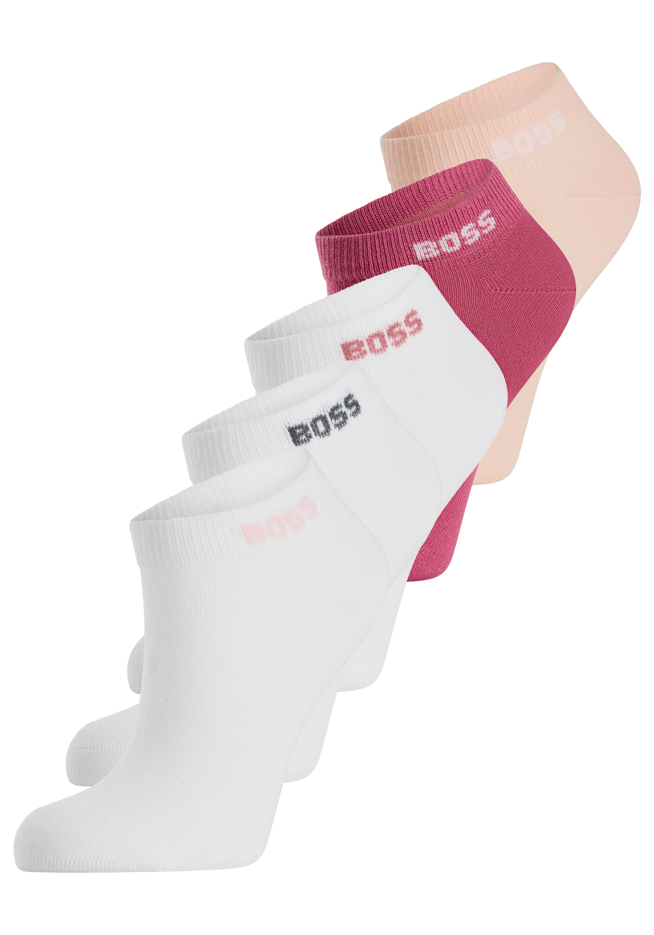 BOSS Sneakersocken "5P AS Logo CC W" Packung, 5er, 5 Stk. tlg. mit BOSS-Log günstig online kaufen