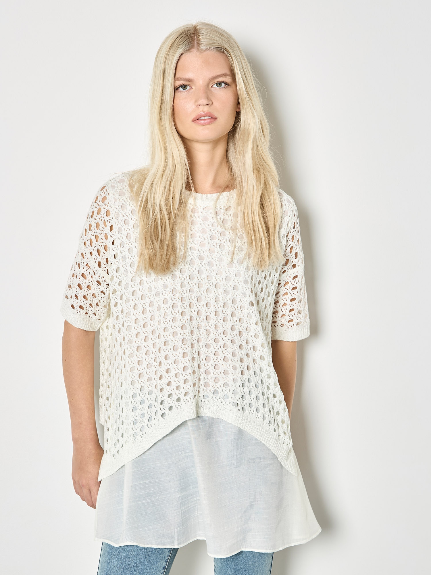 Apricot Tunikashirt "Tunika aus Strick"