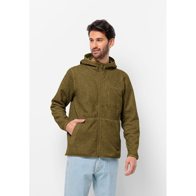 Black Friday Jack Wolfskin Fleecejacke »TANNENSPUR HOODED JKT M«, mit  Kapuze | BAUR