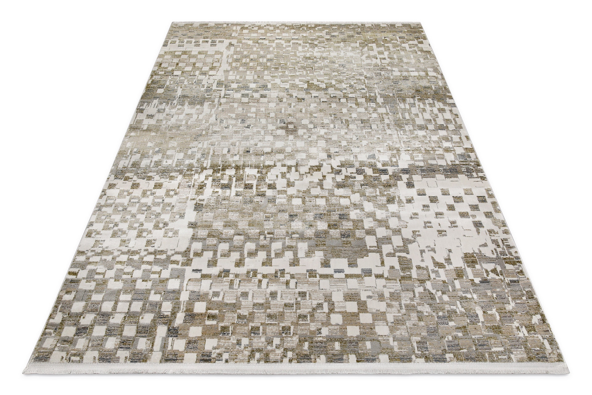 Esprit Teppich »Jala« rechteckig 7 mm Höhe Kurzflorteppich, edel, gewebt, modern, geometrisch, weich, Wohnzimmer