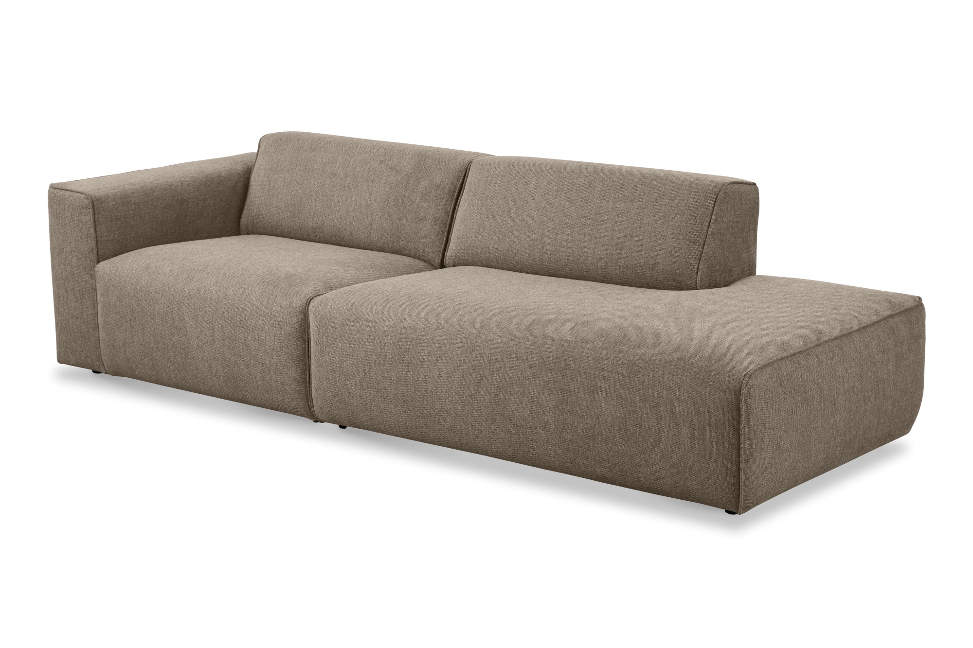 andas 2-Sitzer »Noord«, mit Kedernaht, Breite 227 cm, Cord, Struktur, Webstoff