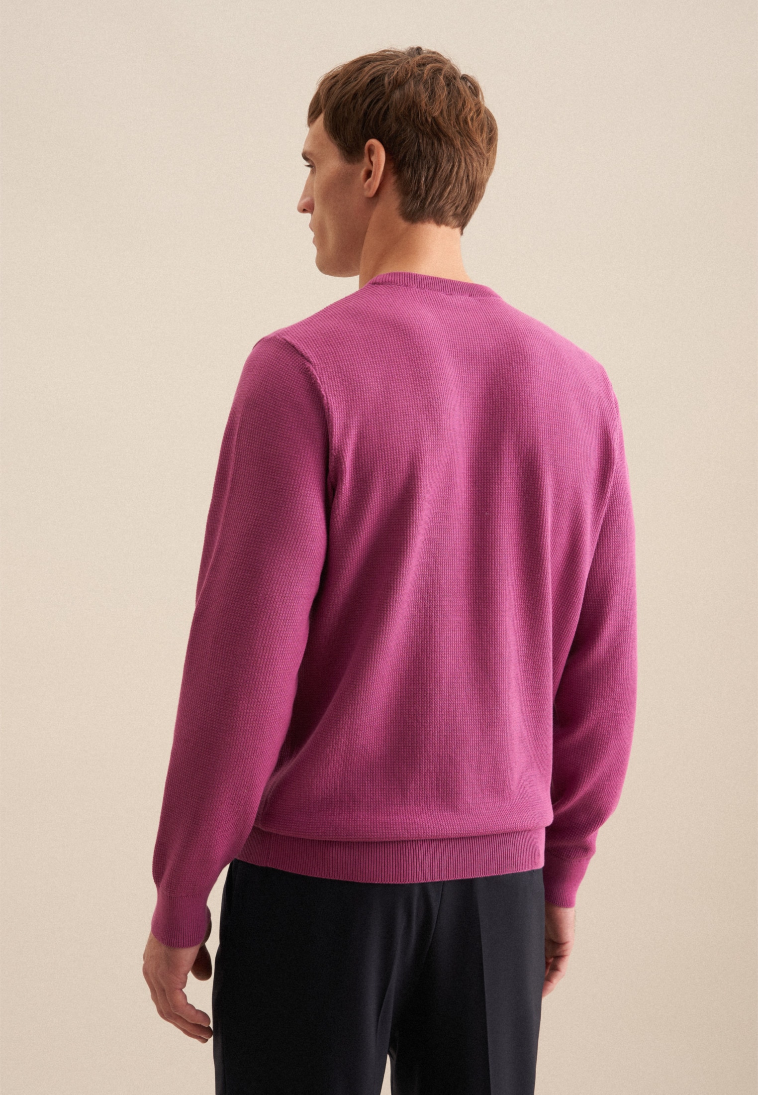 seidensticker Strickpullover »Schwarze Rose«, Rundhals