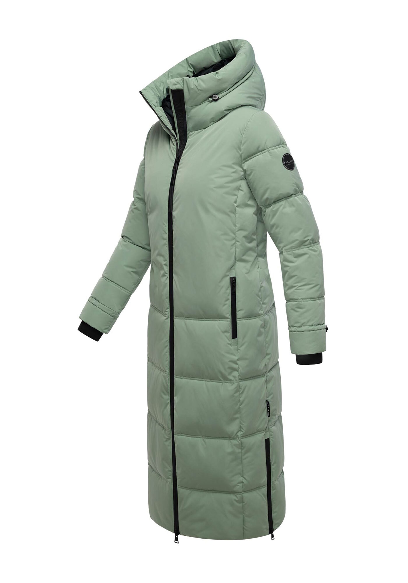 Marikoo Winterjacke »Honiaa«, Seitliche Reißverschlüsse am unteren Saum