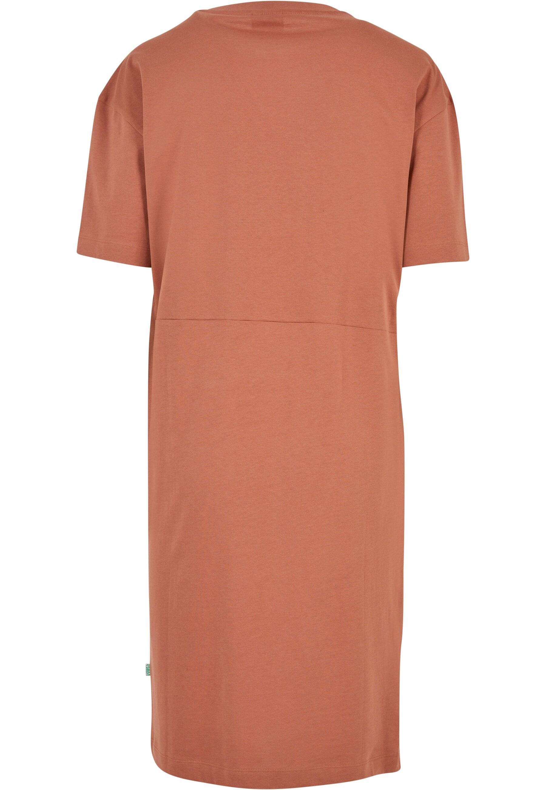 URBAN CLASSICS Shirtkleid »Urban Classics Damen Ladies Organic Oversized Slit Tee Dress«, (1 tlg.)