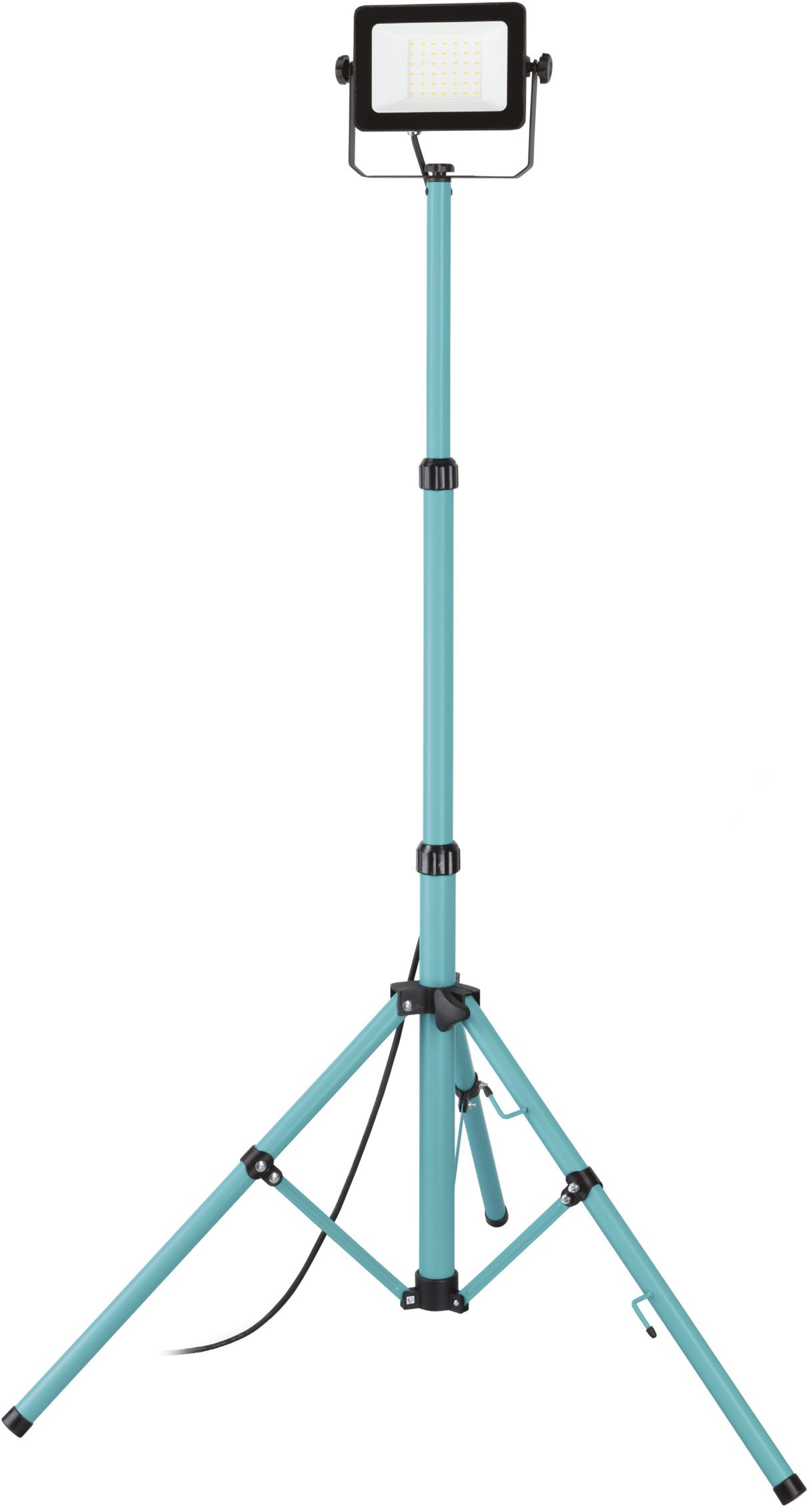 EGLO Deckenleuchte "AVELAR Strahler - Alu, Kunststoff - LED - 30W - IP65", 1, H: 180,5cm, 1 Stk.schwarz, türkis, Badezimmer, Leuchten, Baustrahler,