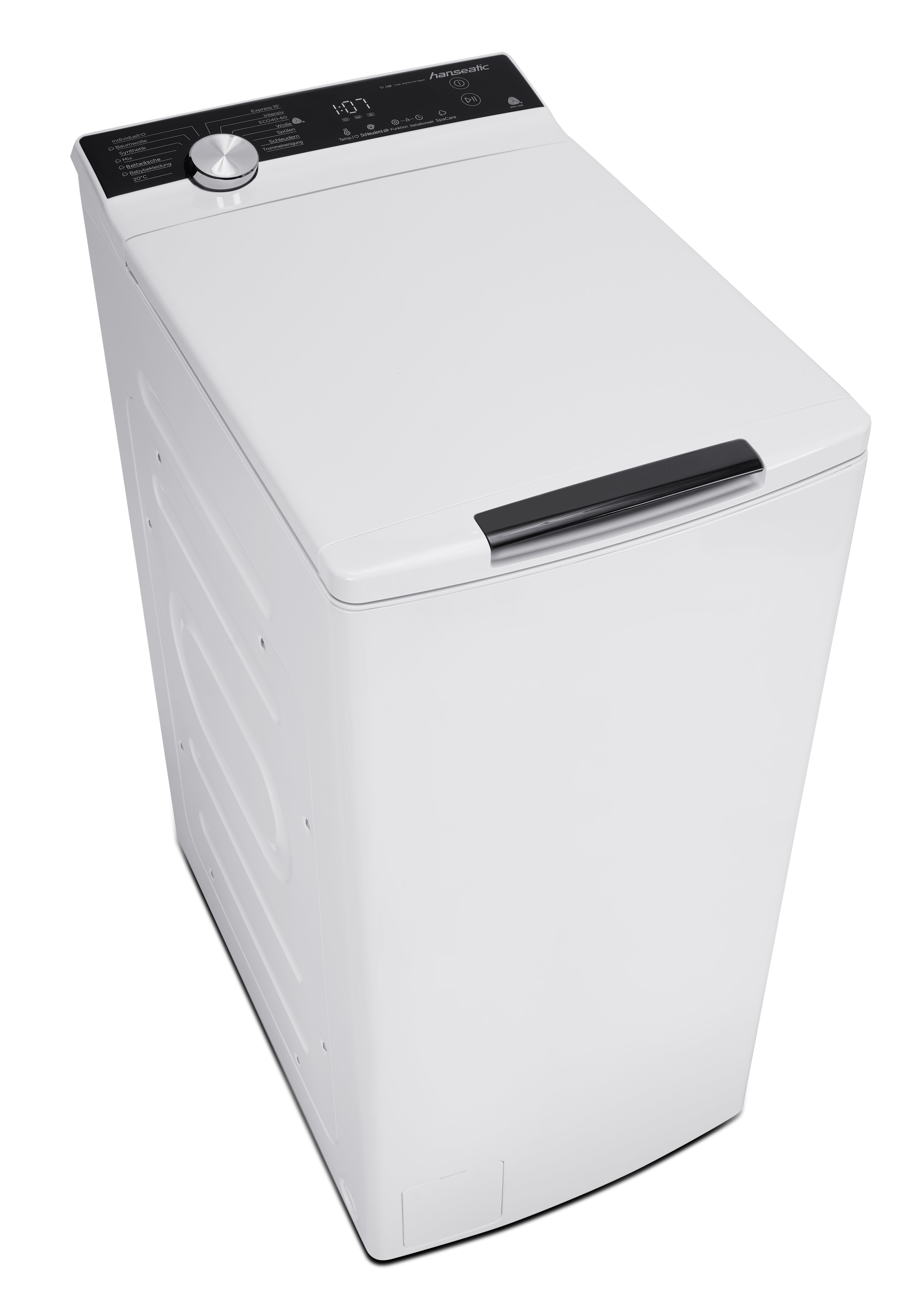 Hanseatic Waschmaschine Toplader "HTWK813A" 8 kg 1300 U/min Mengenautomatik günstig online kaufen