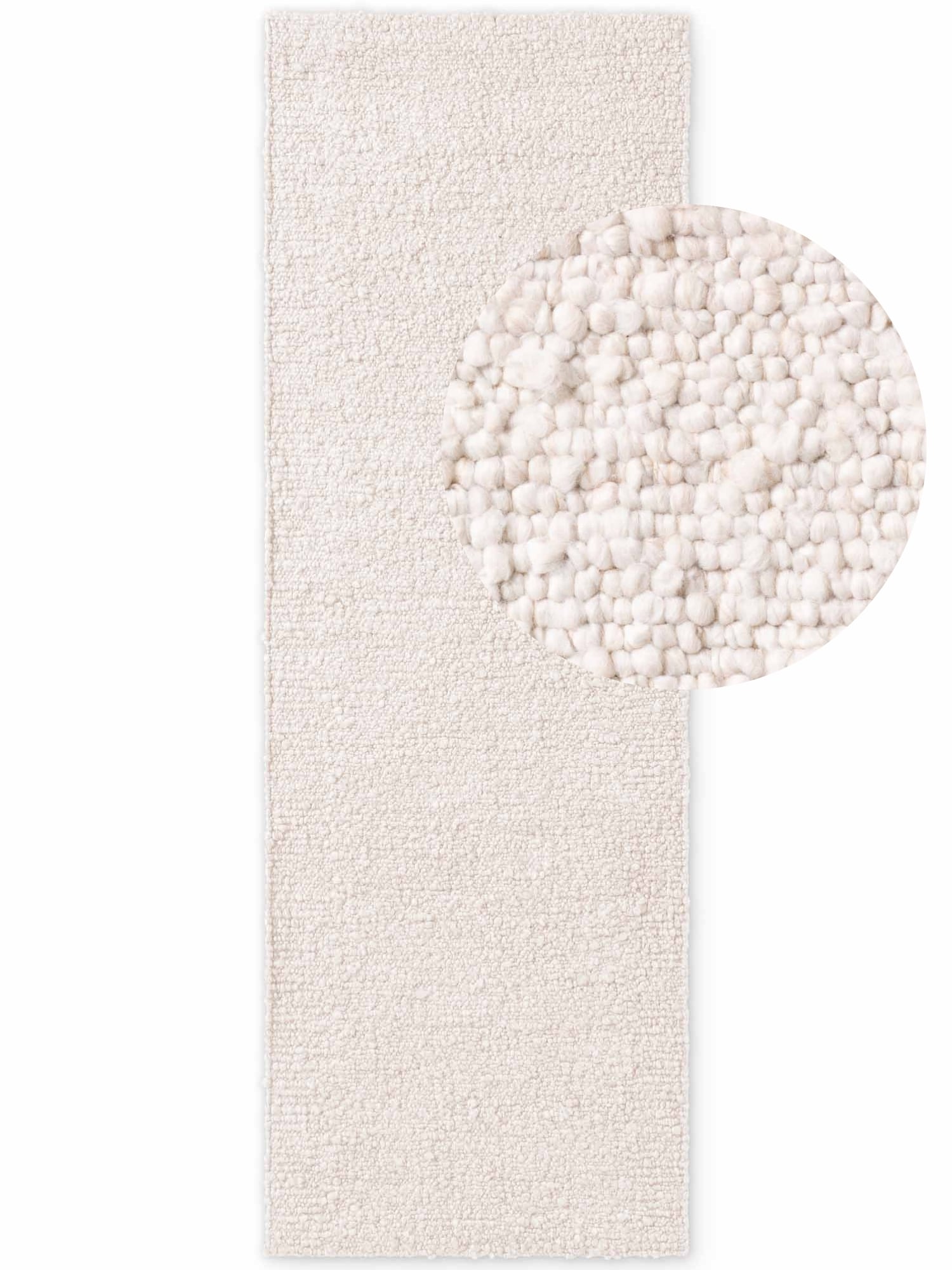 Ted Baker Teppich »Soft Bouclé Portobello , auch als Läufer« rechteckig 10 mm Höhe Woll-Optik, Bouclé Meliert, Wohnzimmer, Esszimmer, Schlafzimmer, Flur